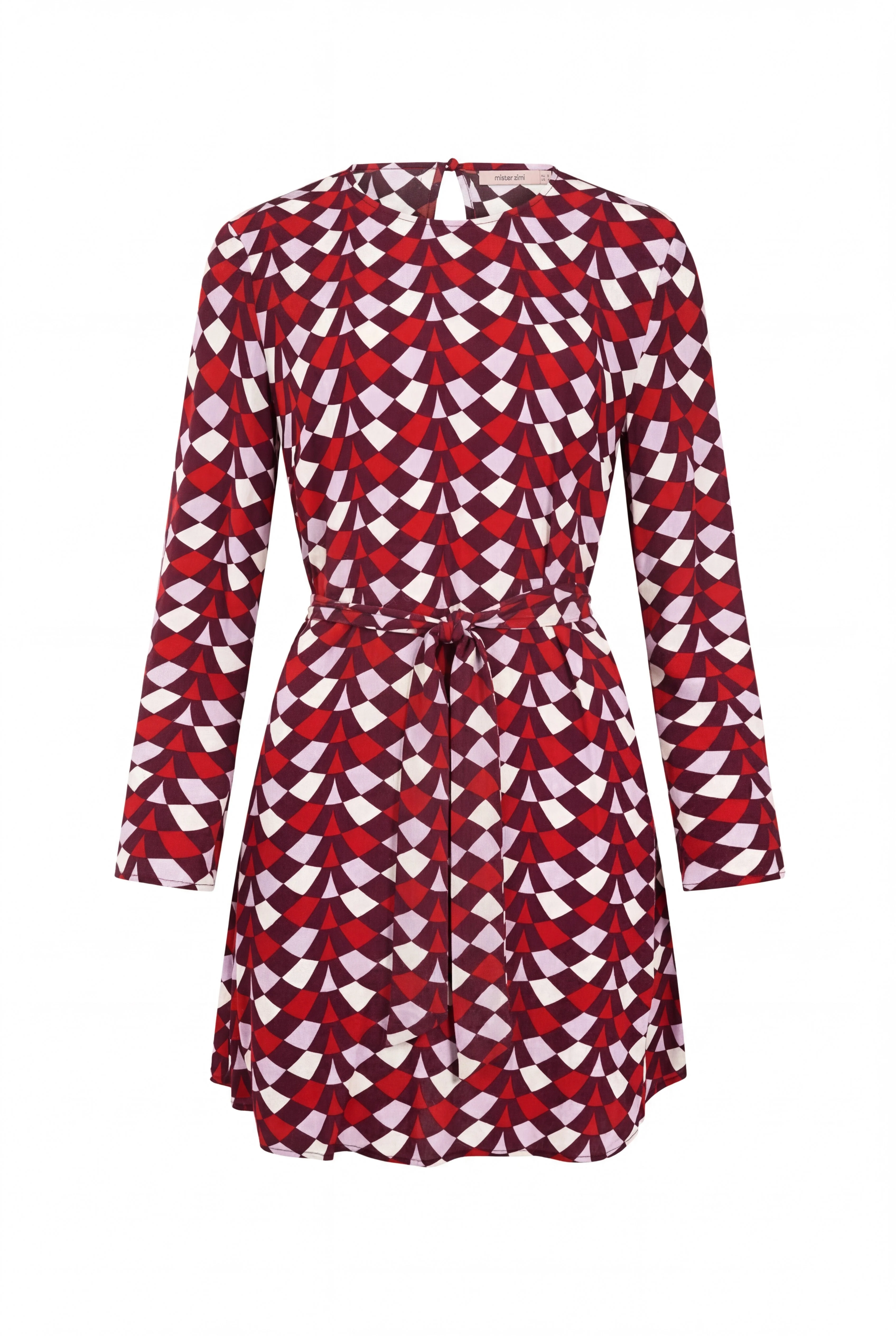 Anouk Mini Dress In Paprika Spice - Image 5