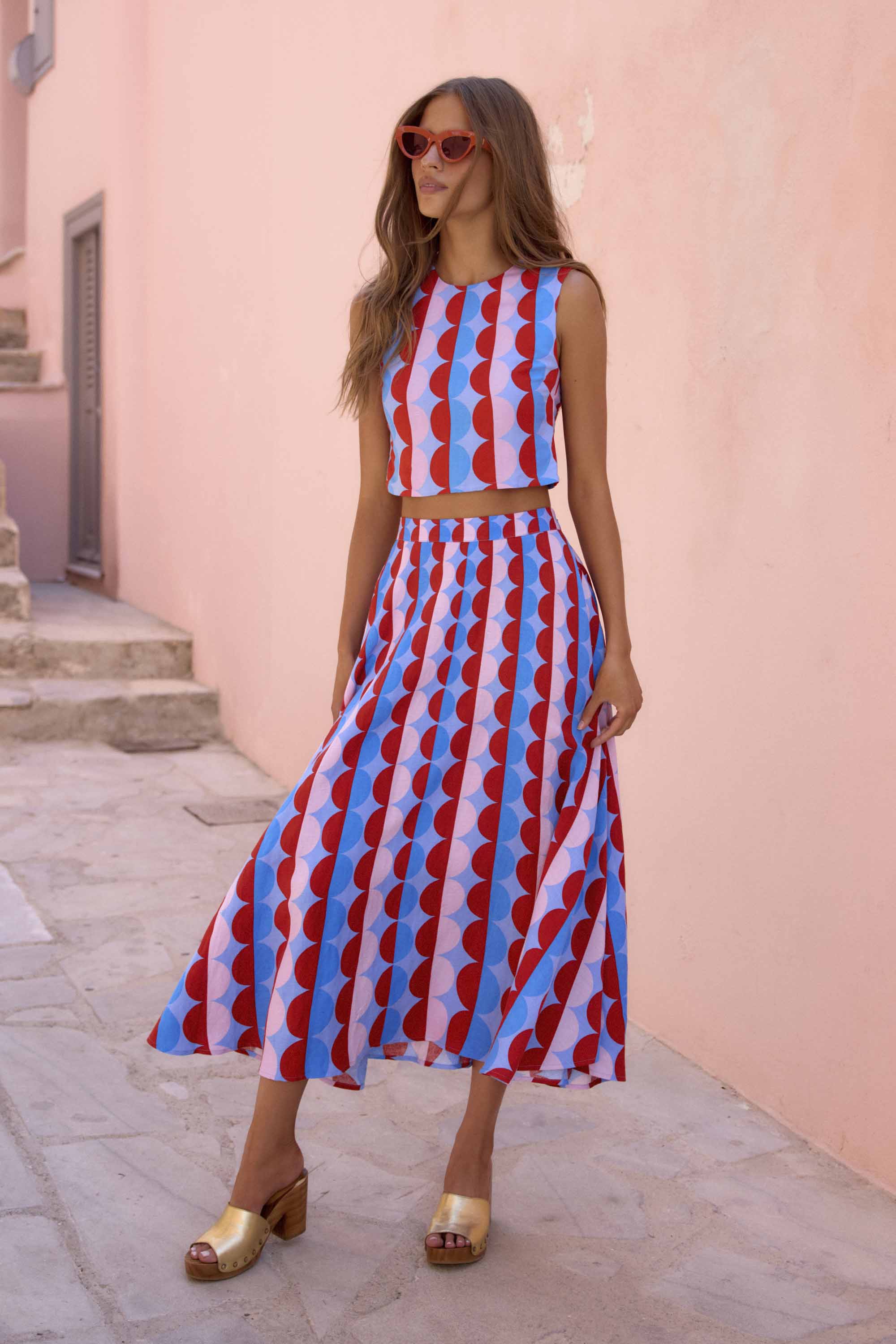 Arlo Skirt In Kaleido - Image 2