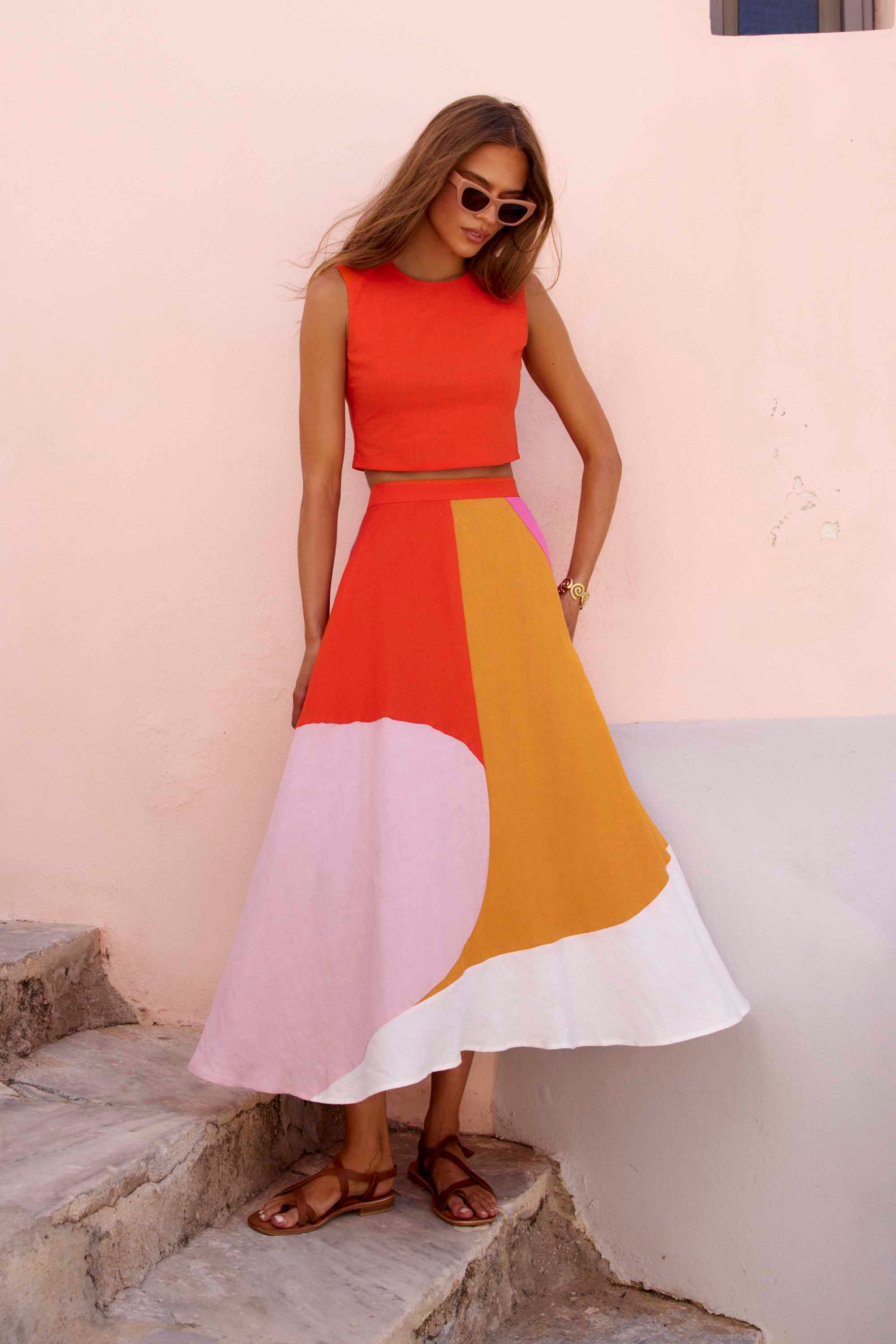 Arlo Skirt In Soleil - Image 2
