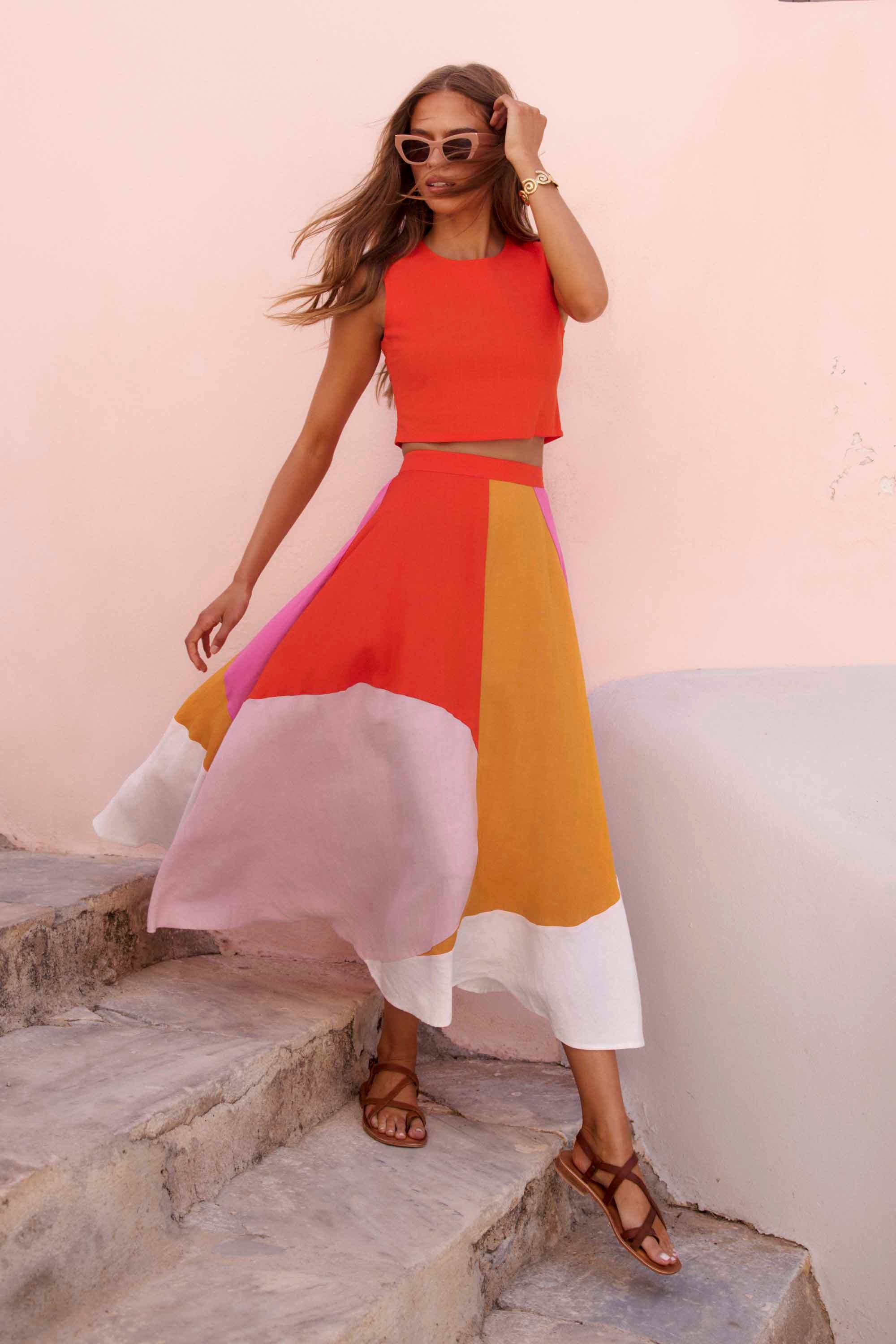 Arlo Skirt In Soleil - Image 3