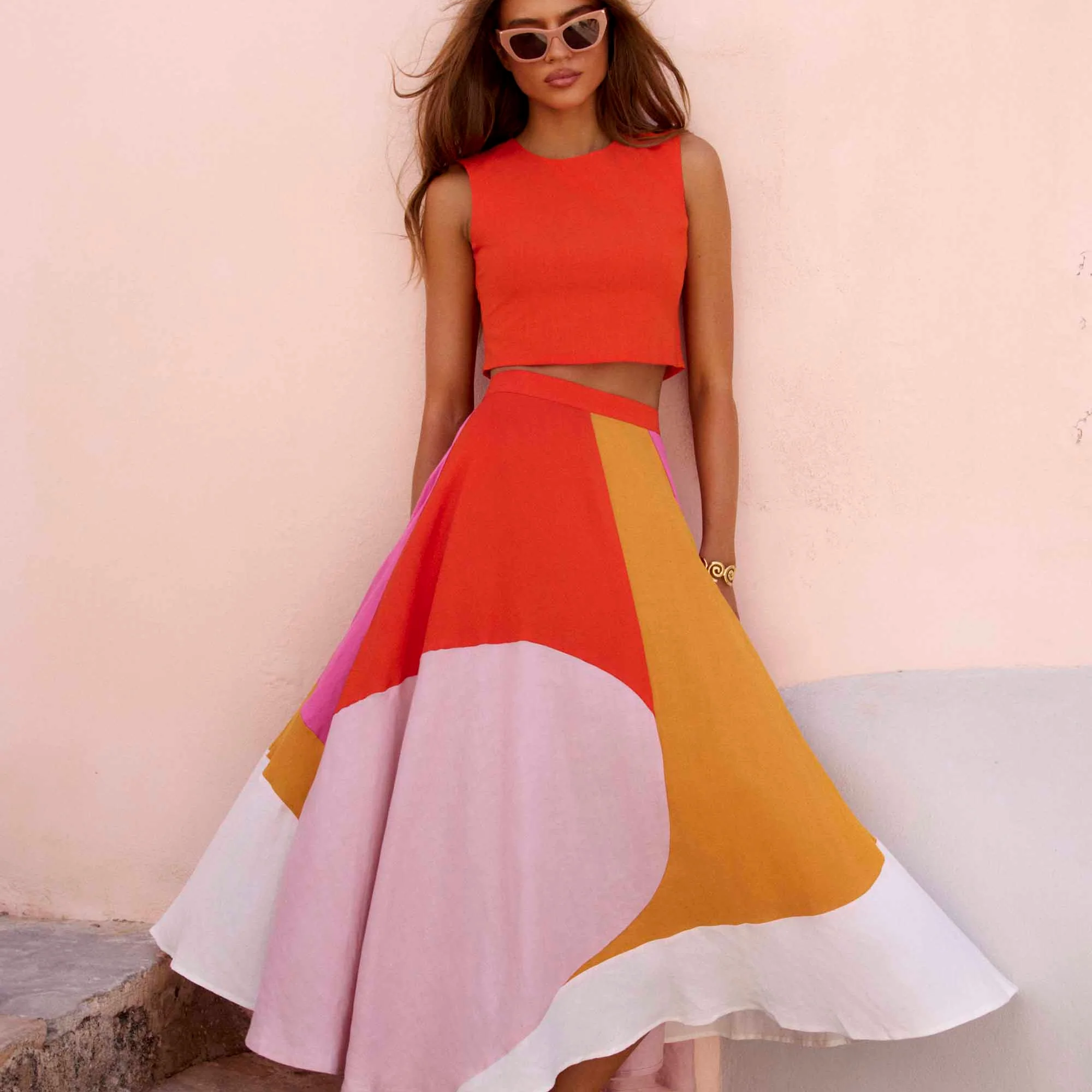 Arlo Skirt In Soleil - Image 7