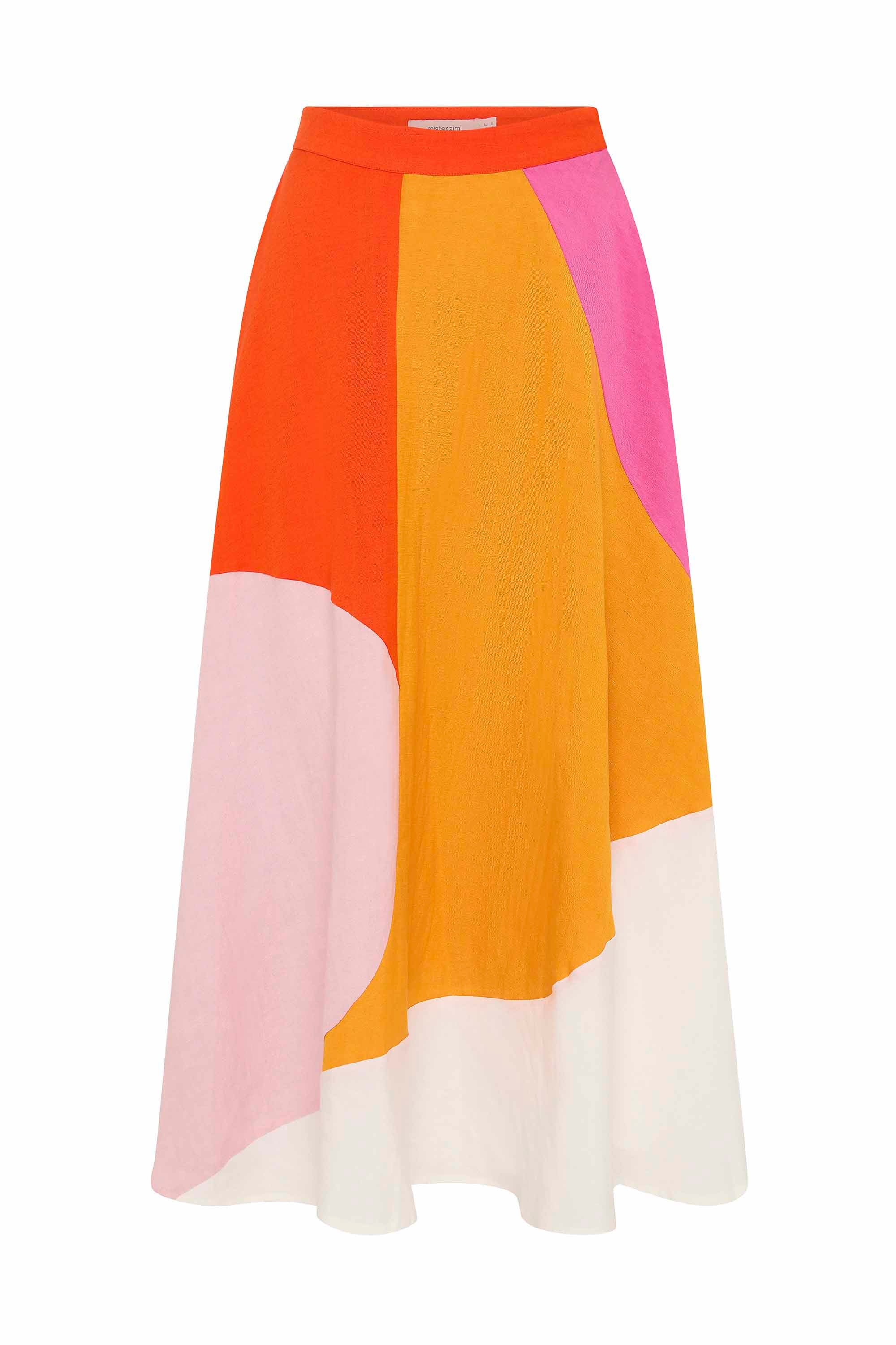 Arlo Skirt In Soleil - Image 8