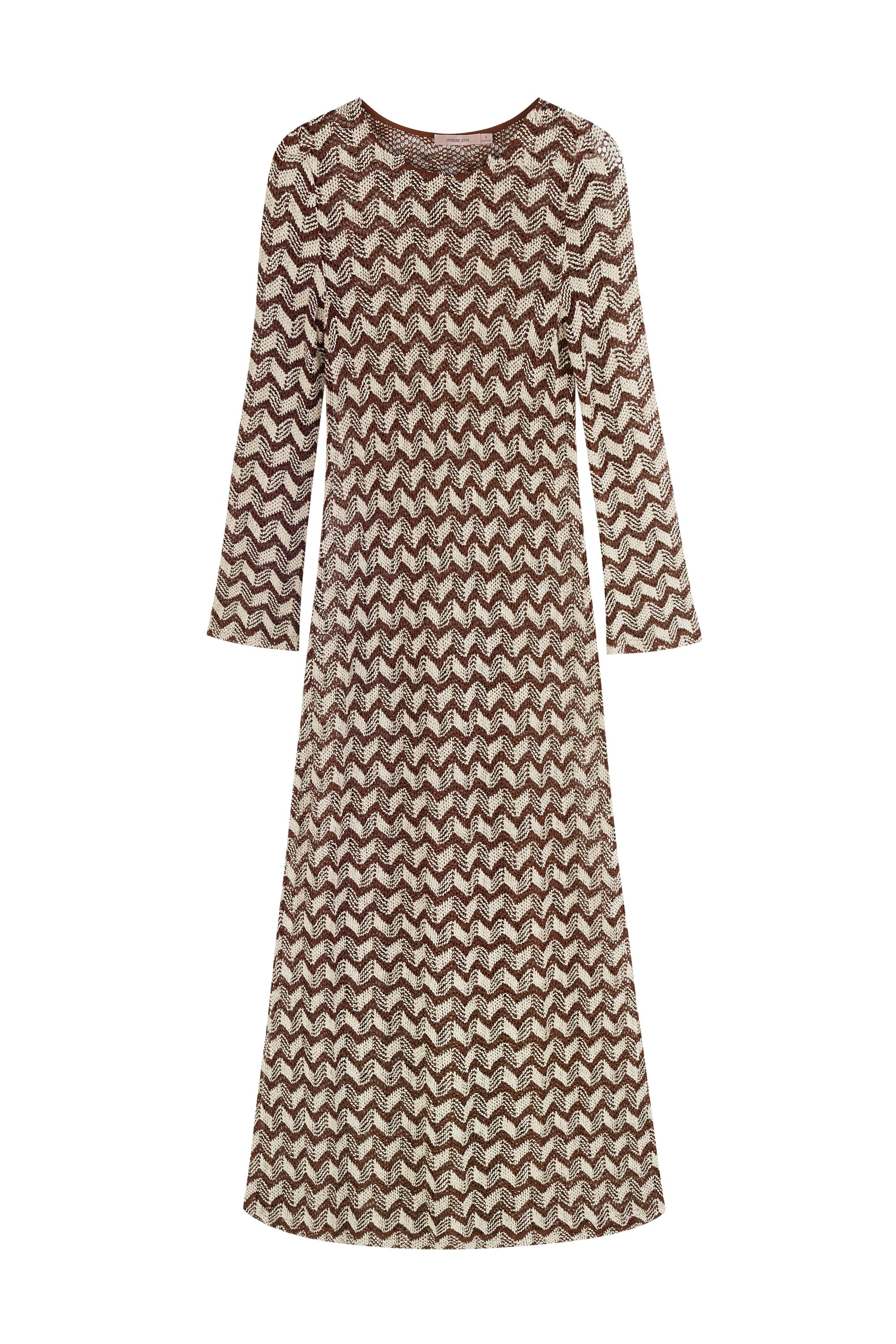 Autumn Dress In Cinnamon Spice - Image 6