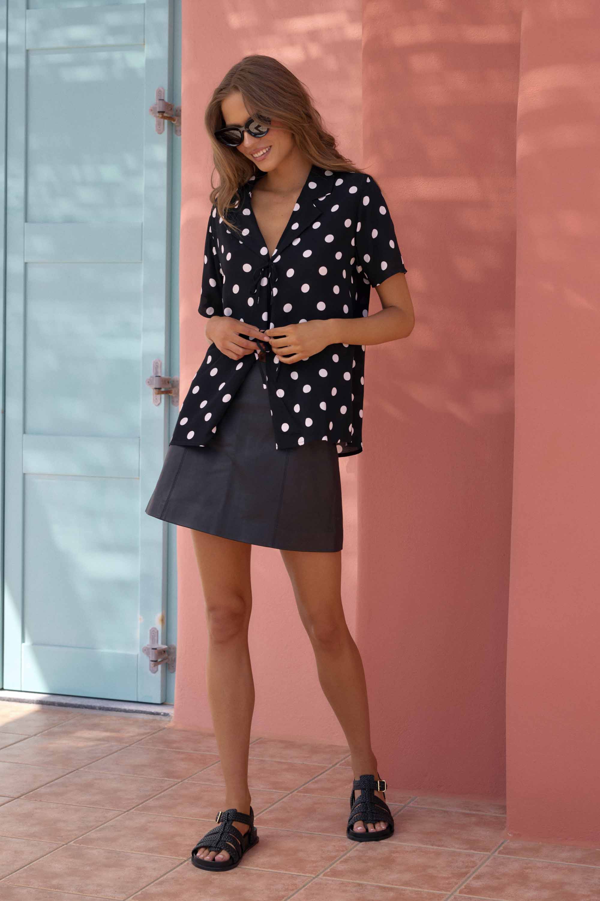 Bailey Shirt In Pepita - Image 3