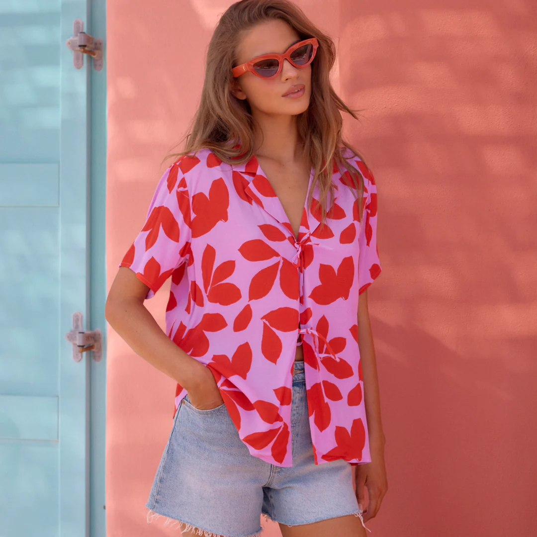Bailey Shirt In Viva - Image 5