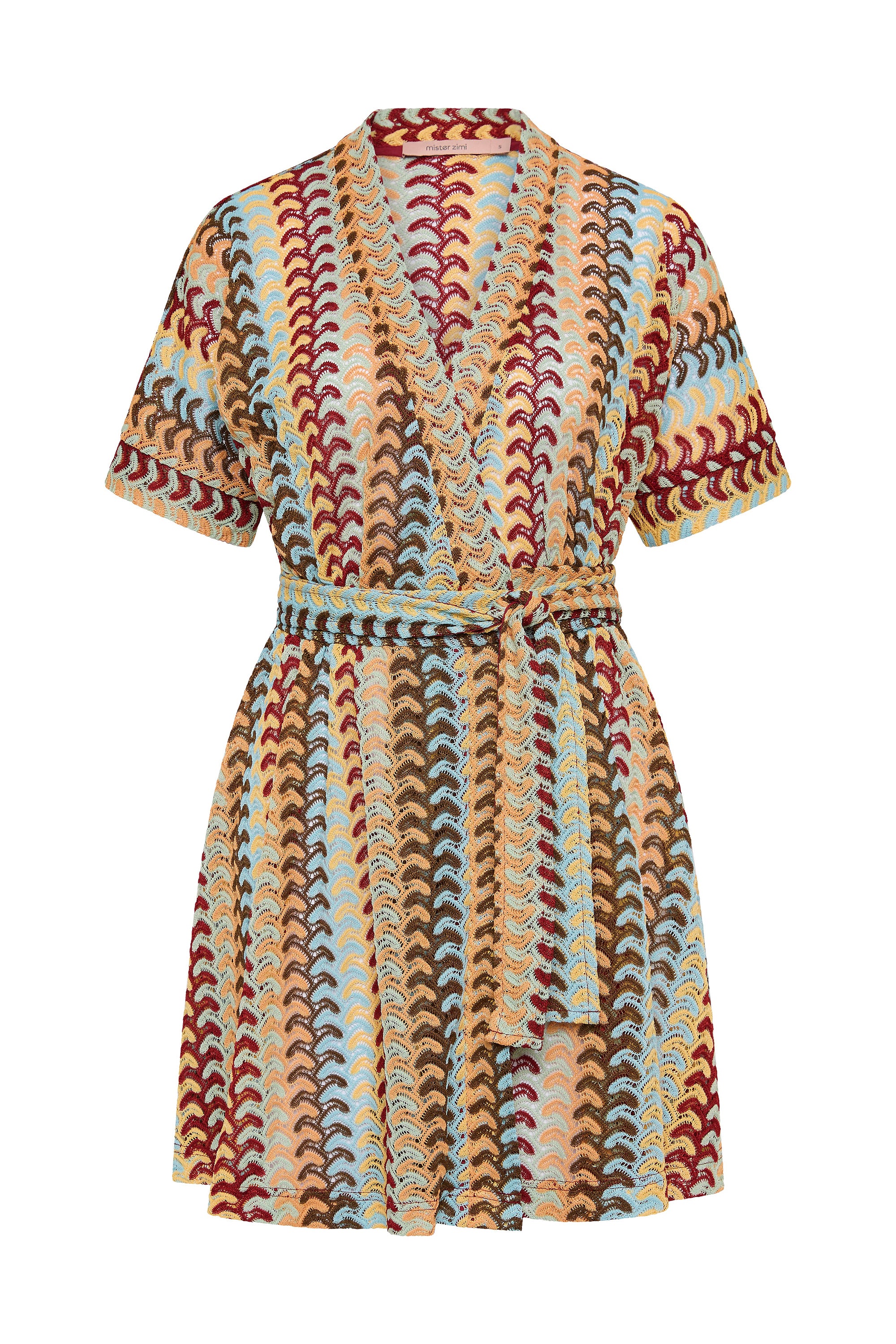 Beach Cover Up In Cabana - Image 3
