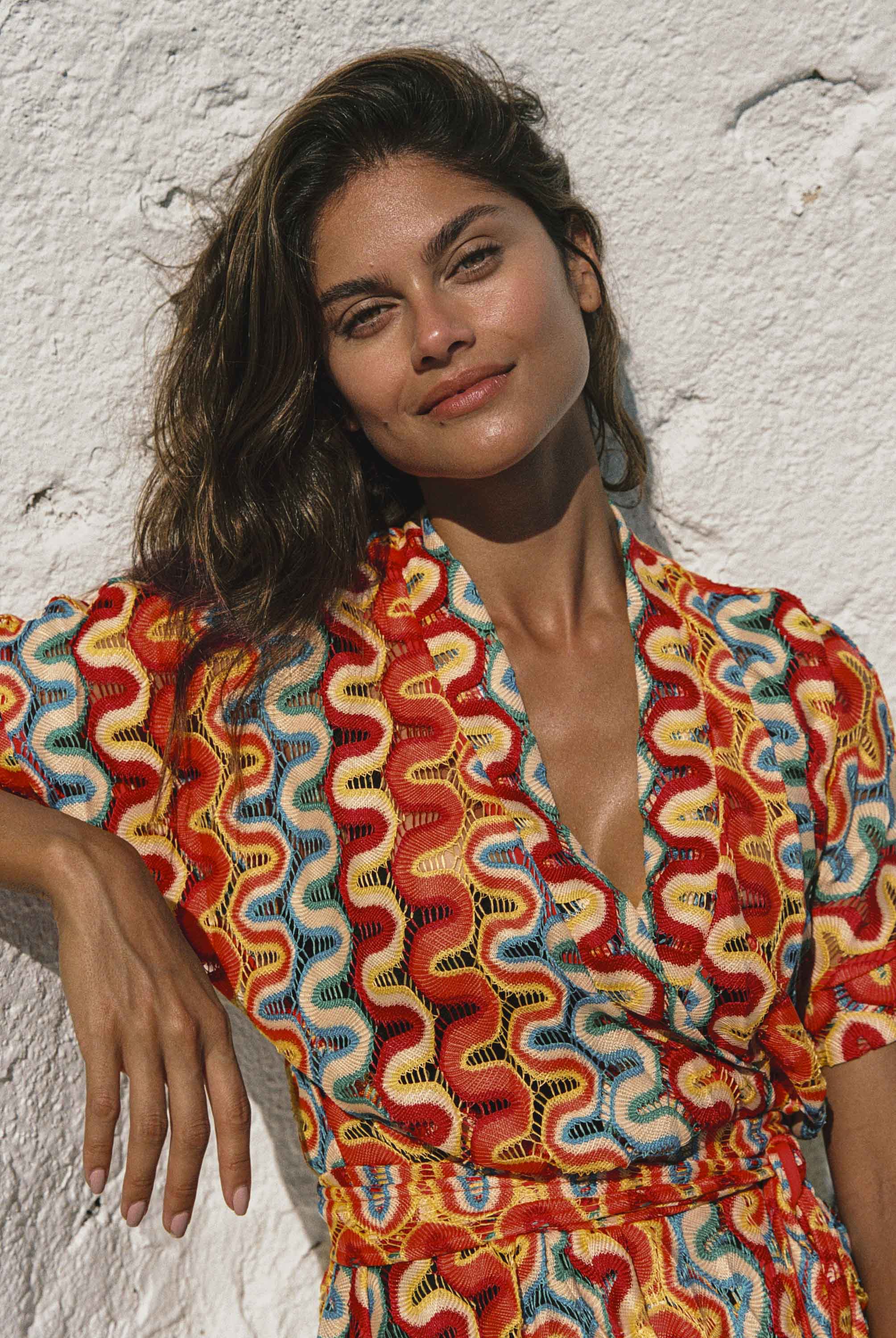 Beach Cover Up In Mojito - Image 2