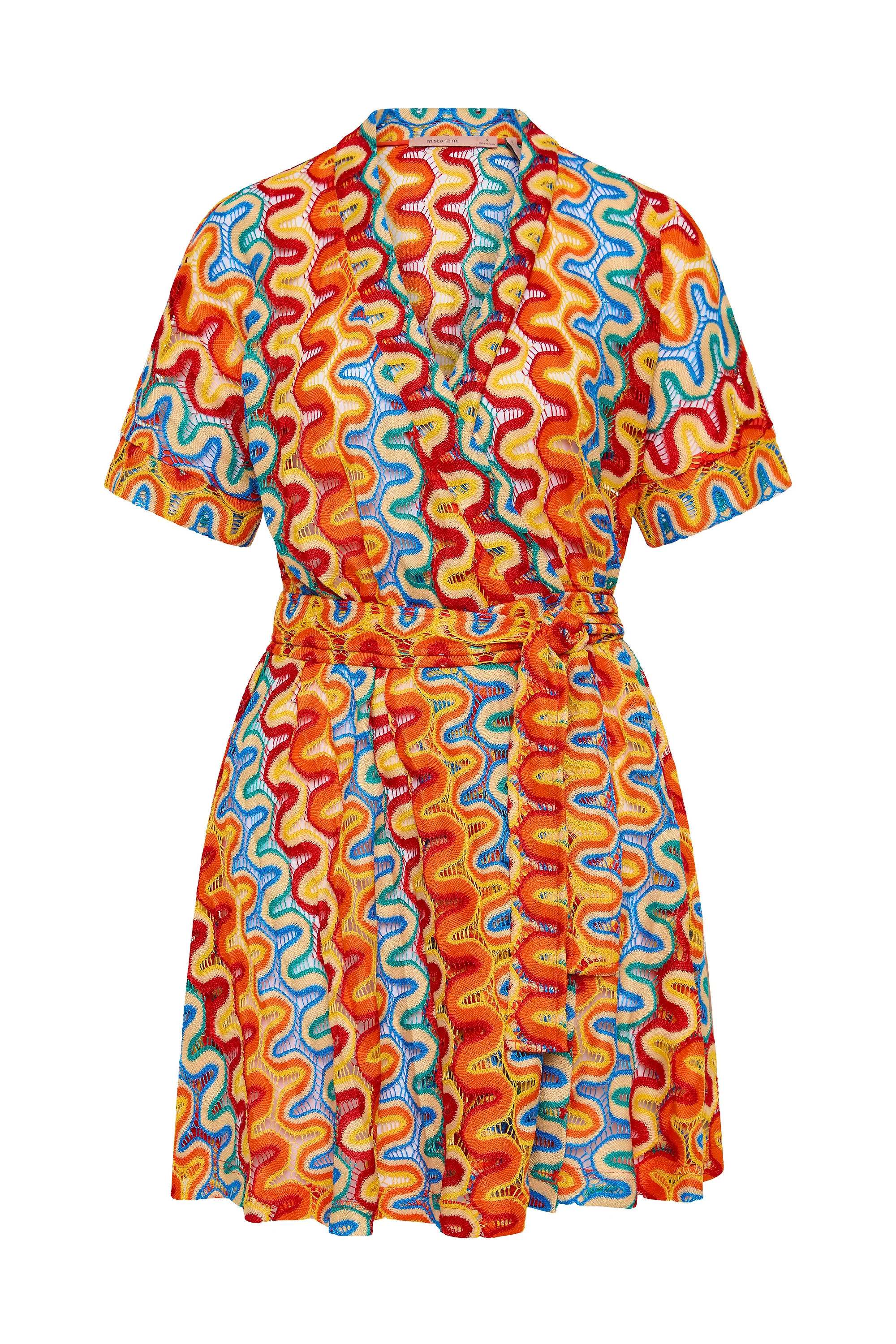 Beach Cover Up In Mojito - Image 4