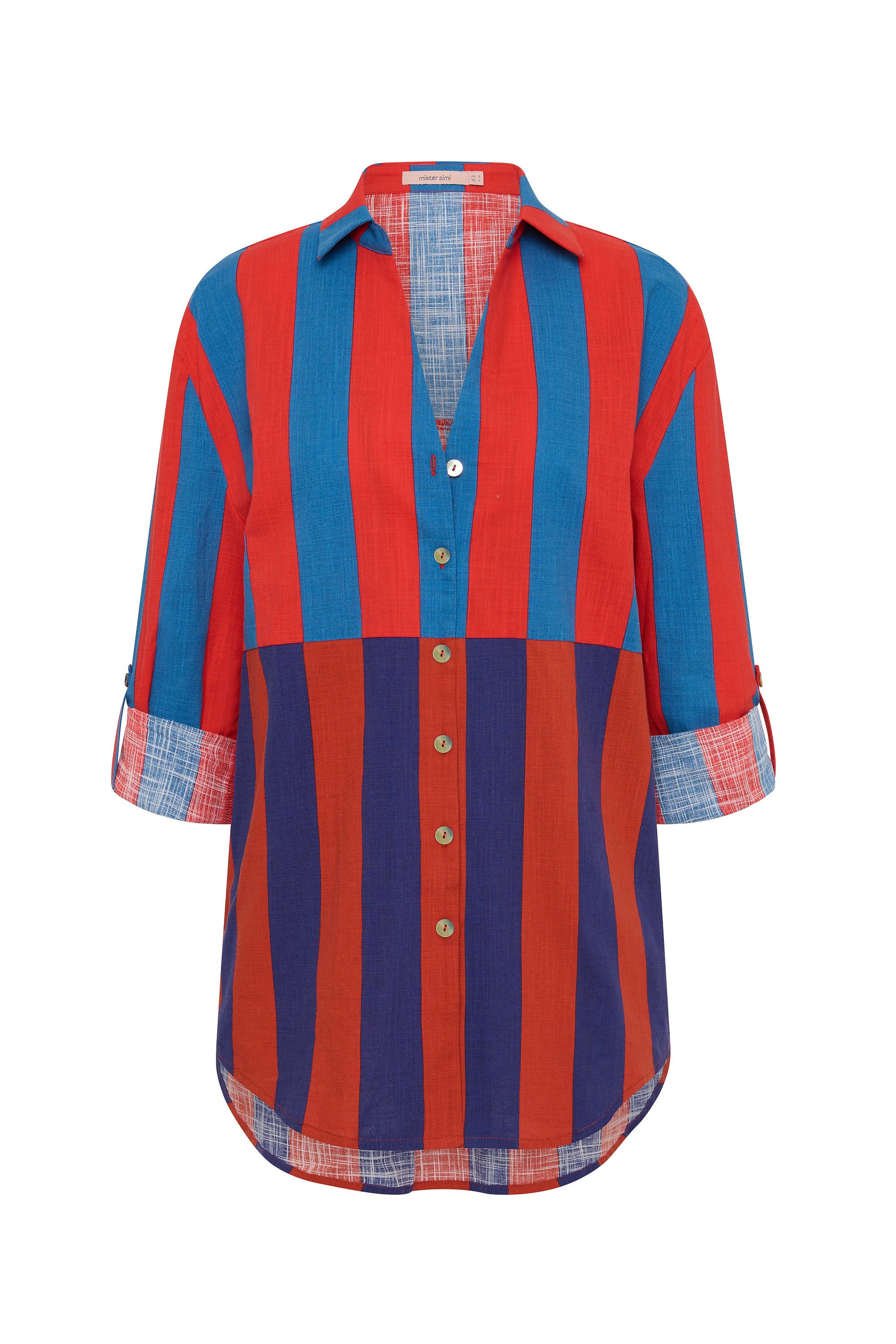 Beach Shirt In Horizon - Image 4