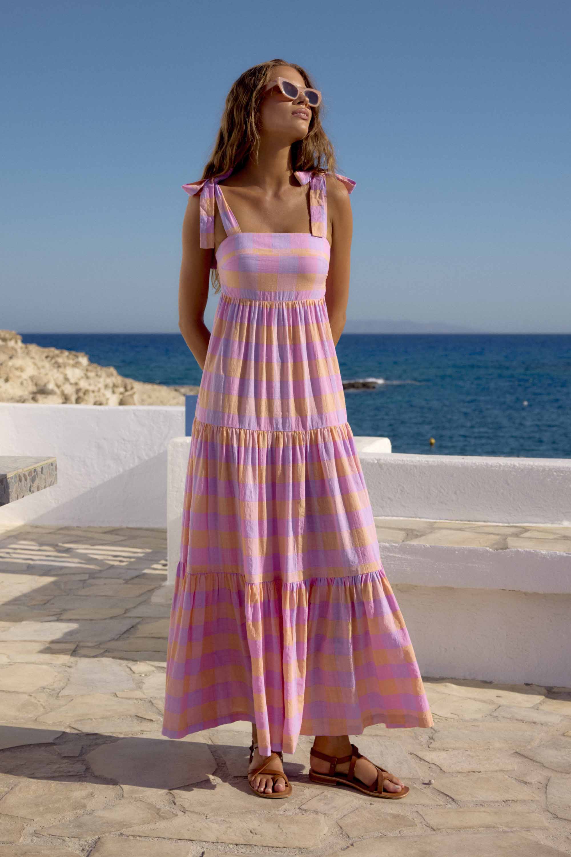 Bella Dress In Cube - Image 3