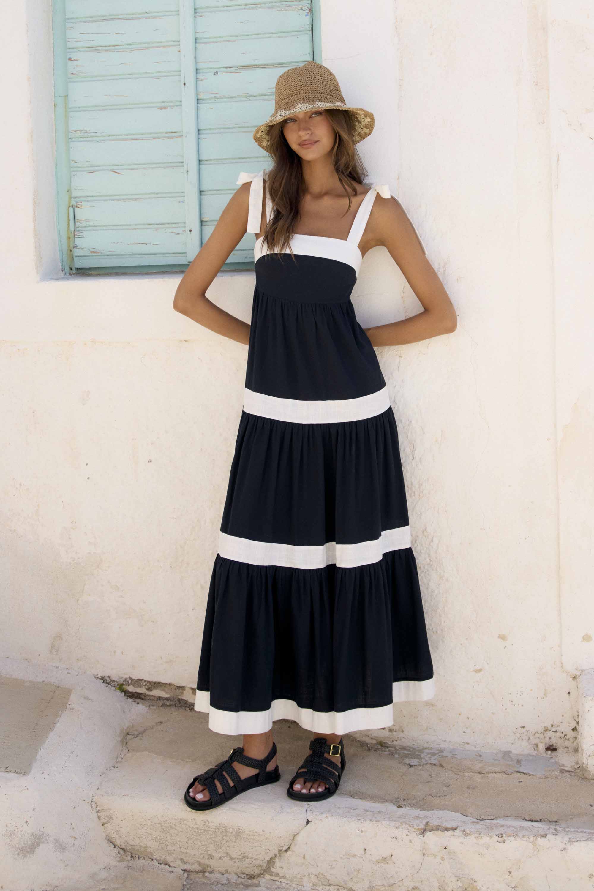 Bella Dress In Duo