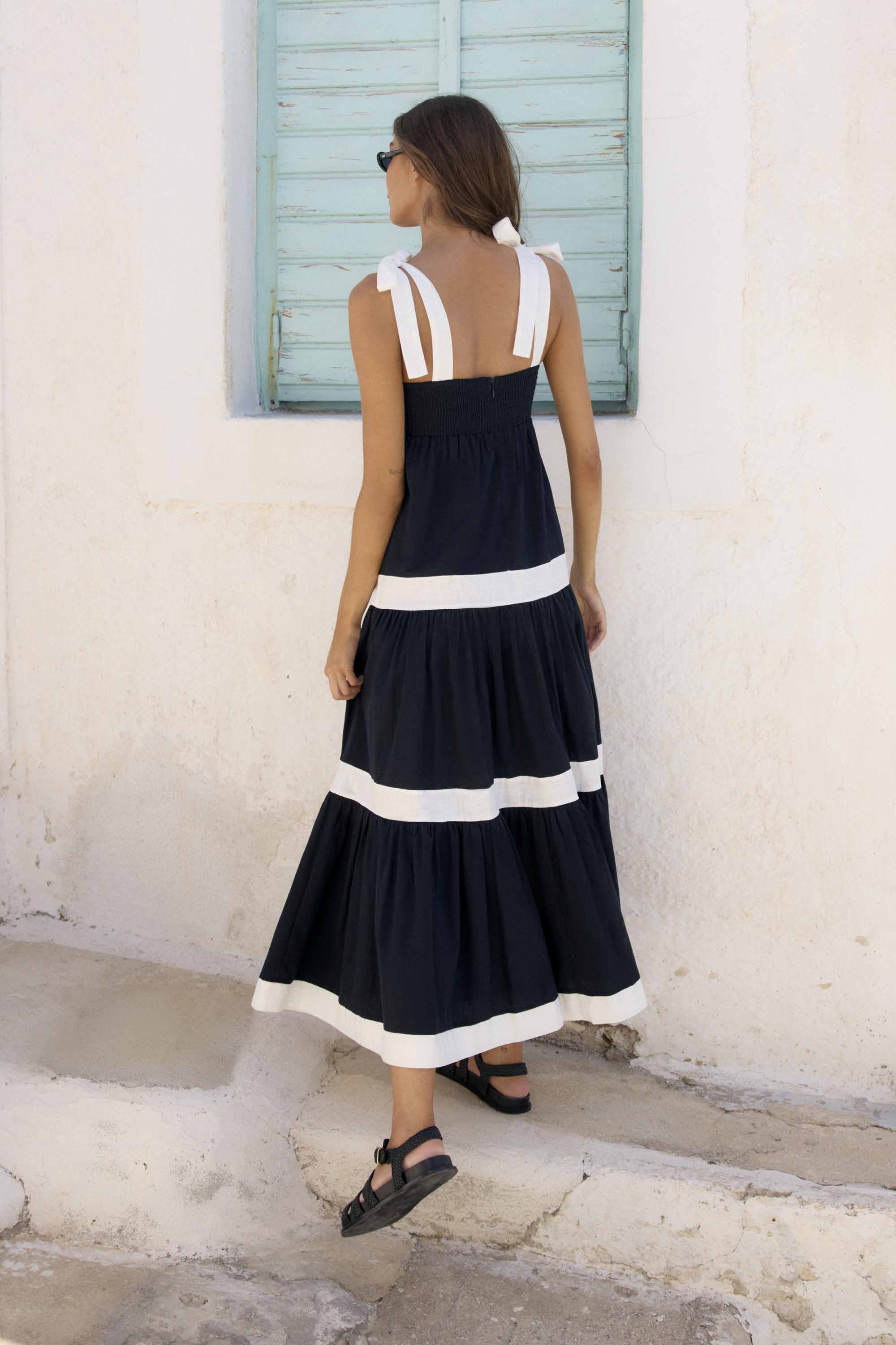 Bella Dress In Duo - Image 4