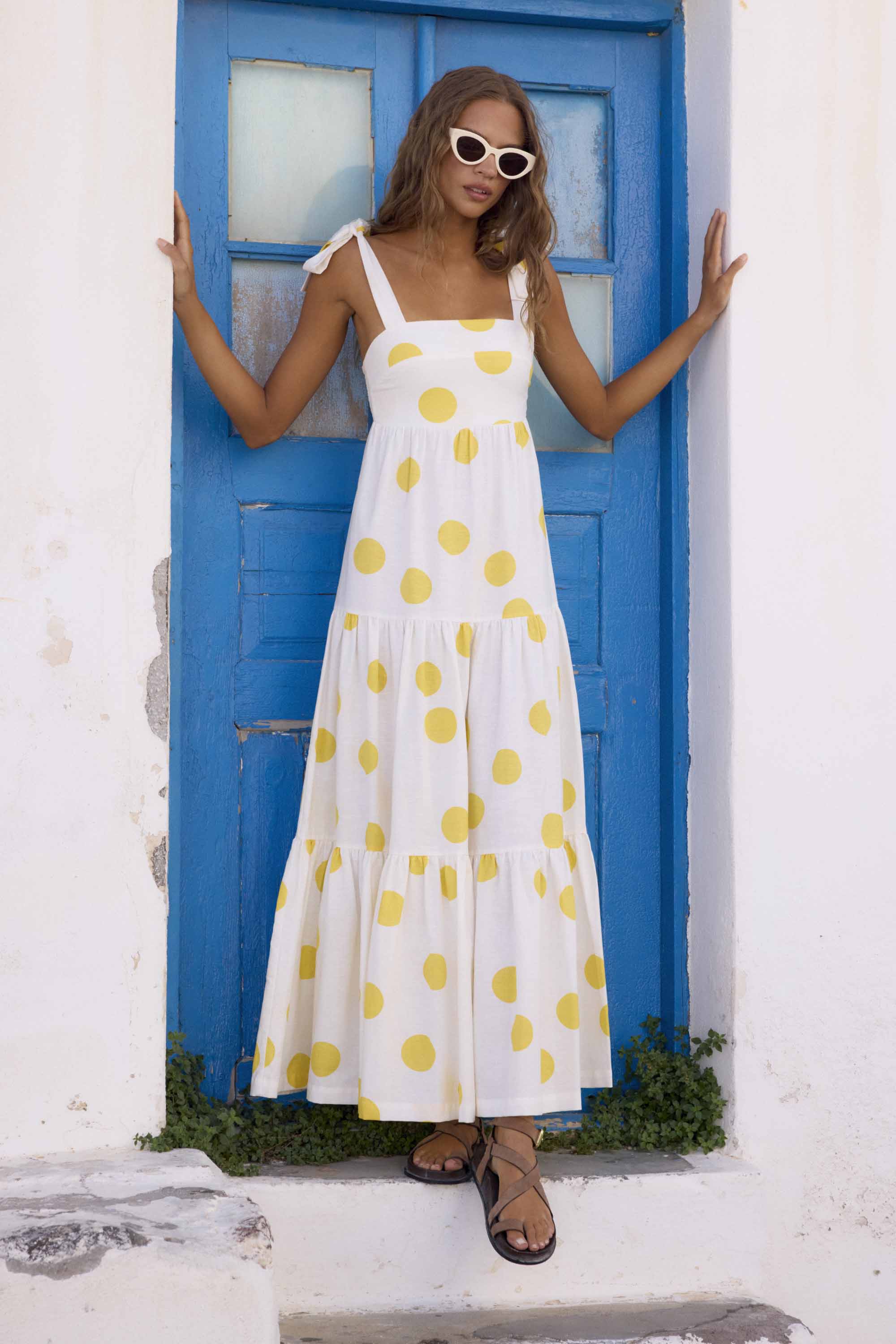 Bella Dress In Helios - Image 2