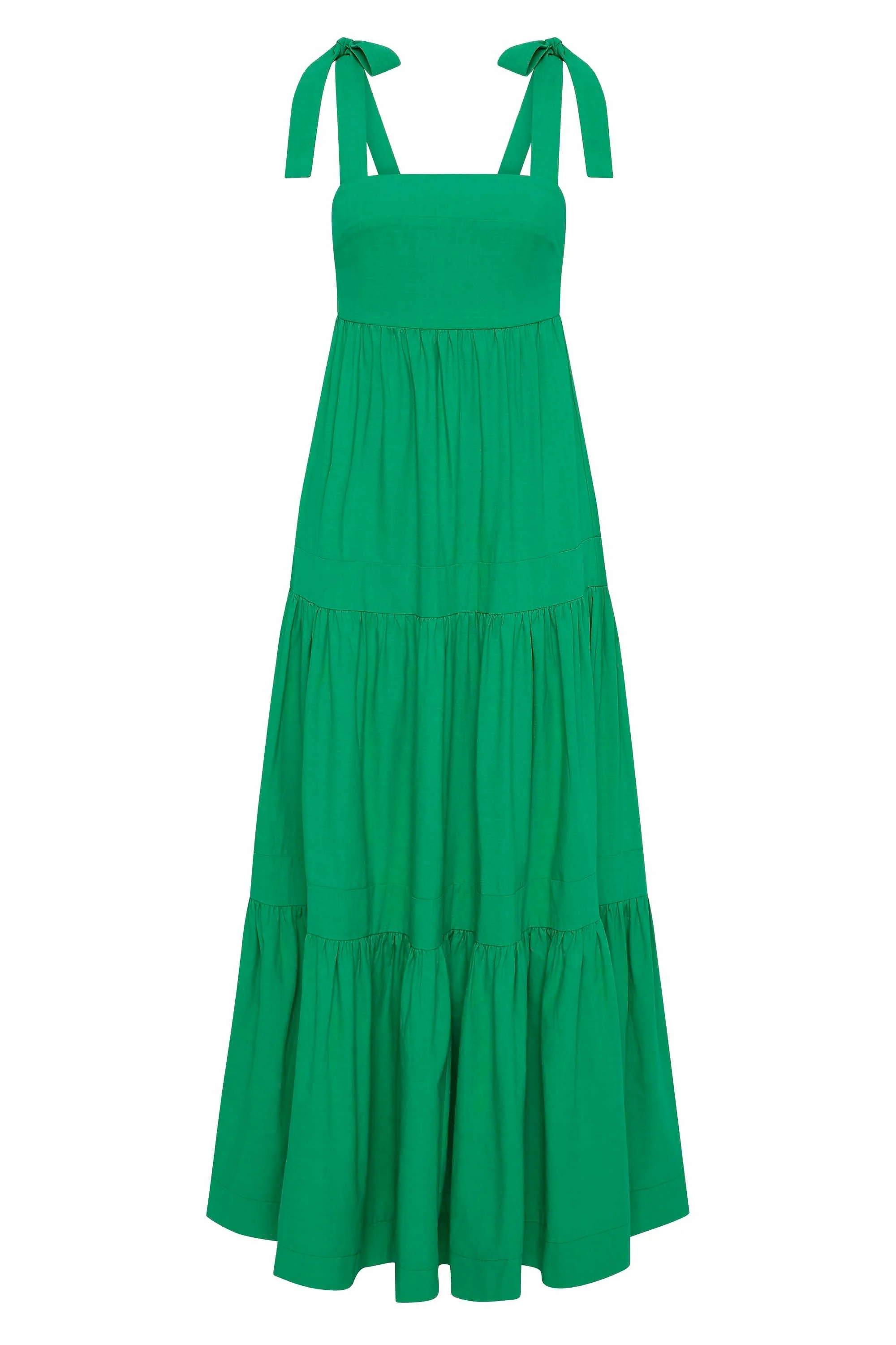 Bella Dress In Verde - Image 7