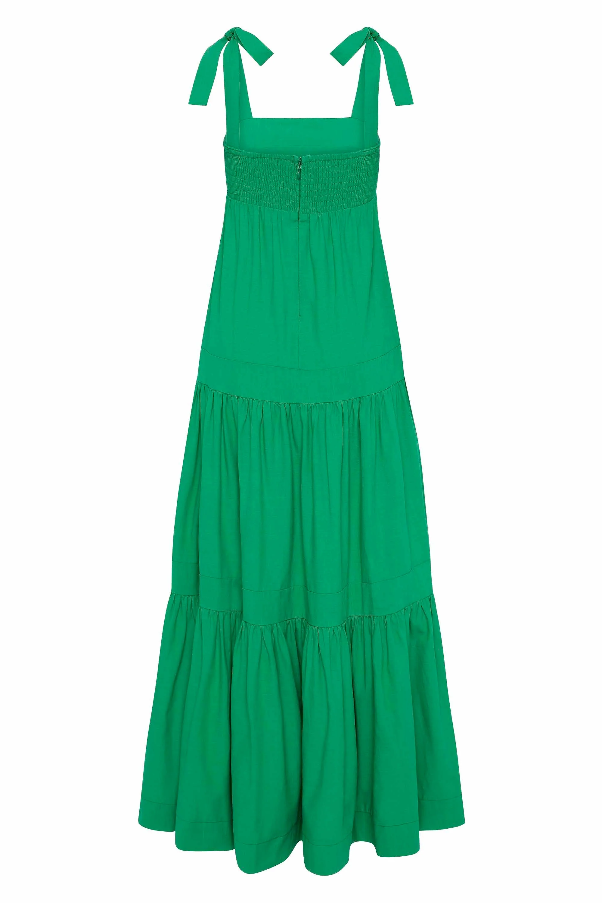 Bella Dress In Verde - Image 8