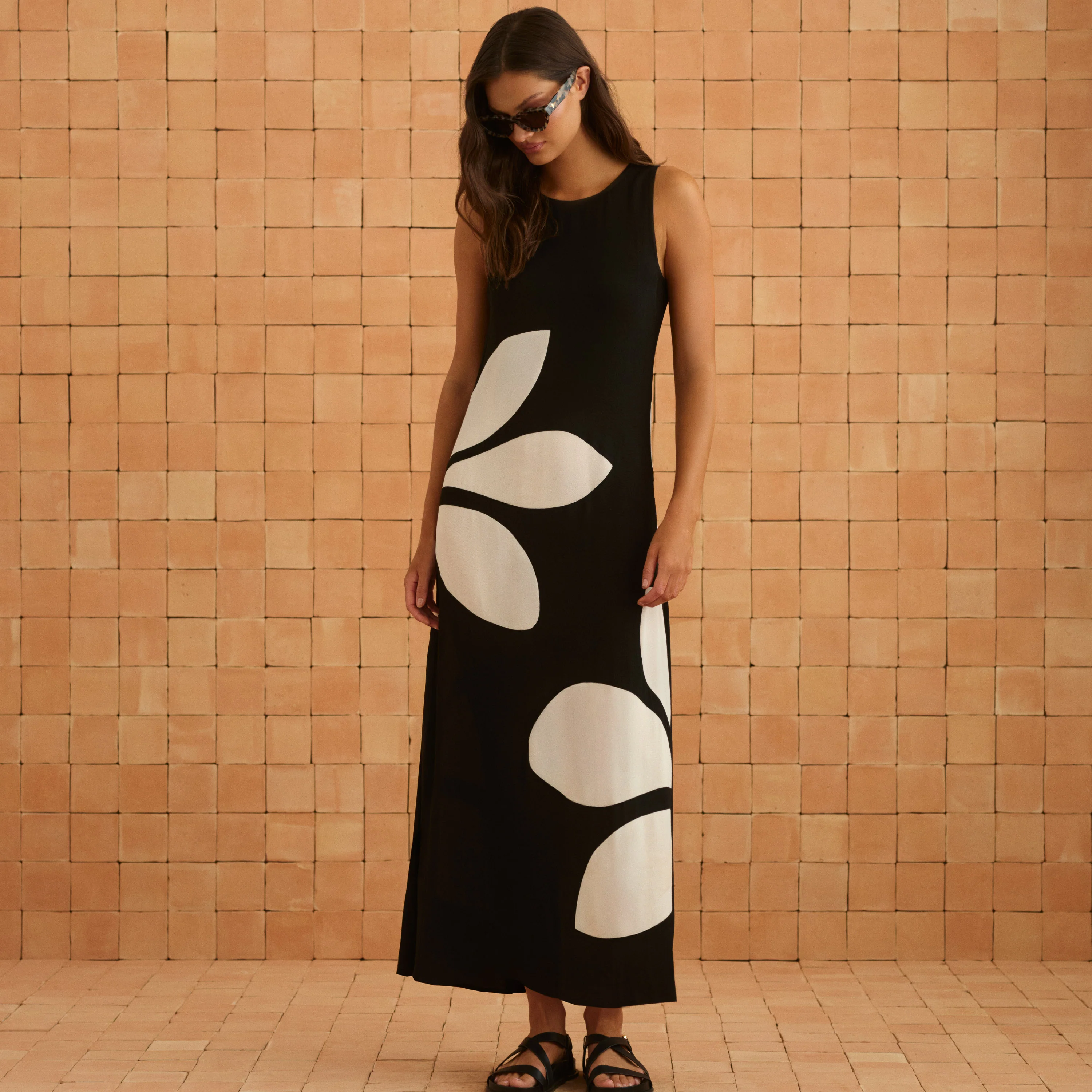 Binnie Dress In Gazamia Blanco - Image 8
