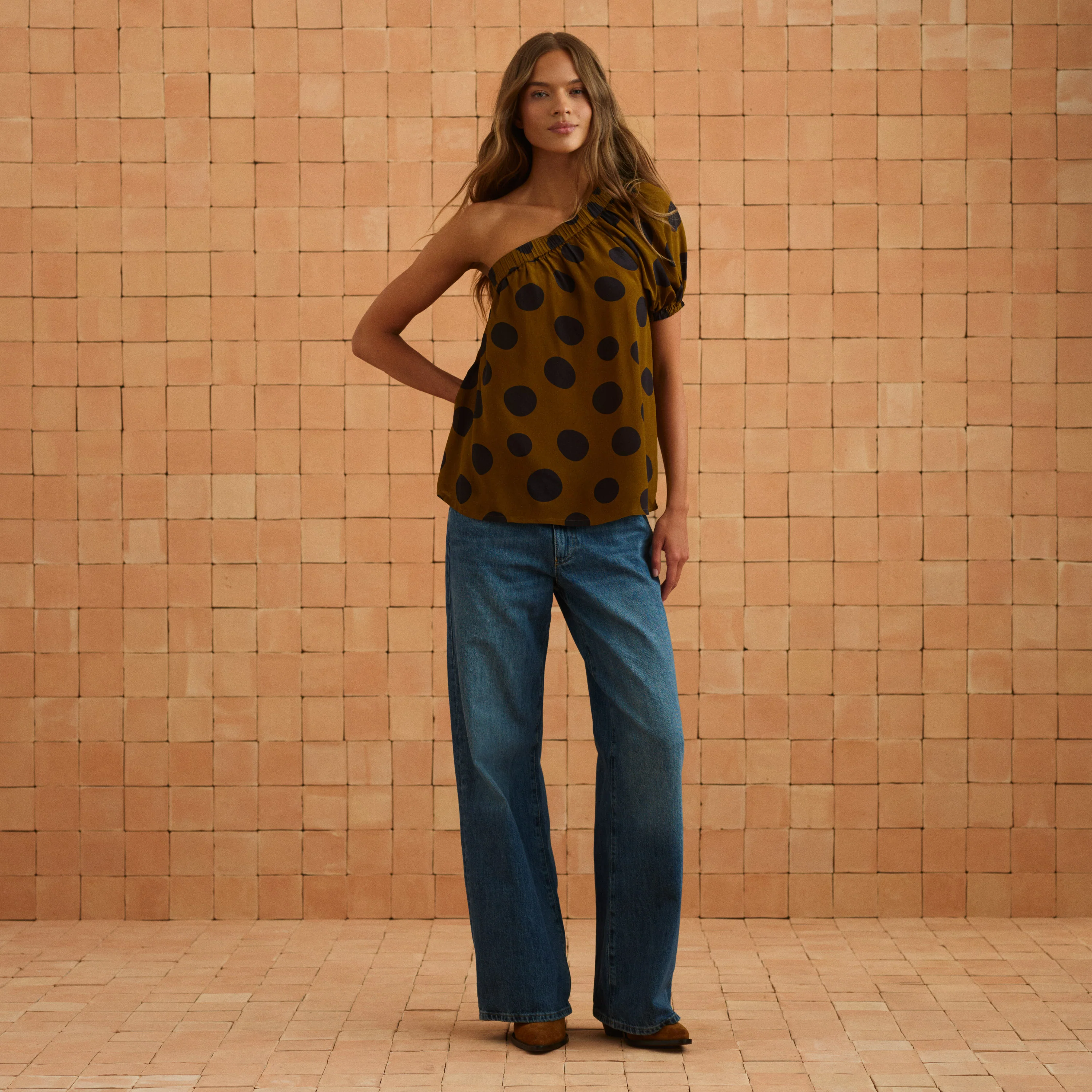 Bonnie Top In Ginger Spot - Image 6
