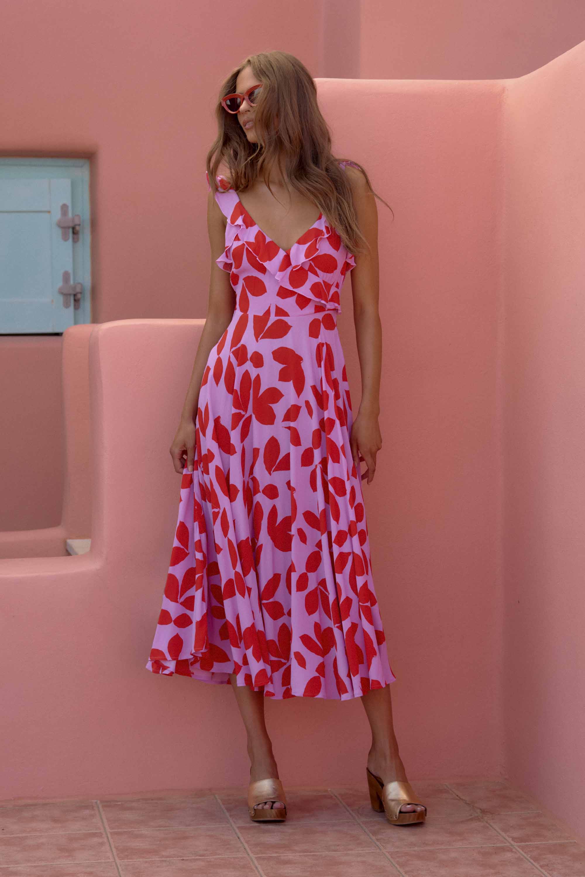 Camille Dress In Viva - Image 2