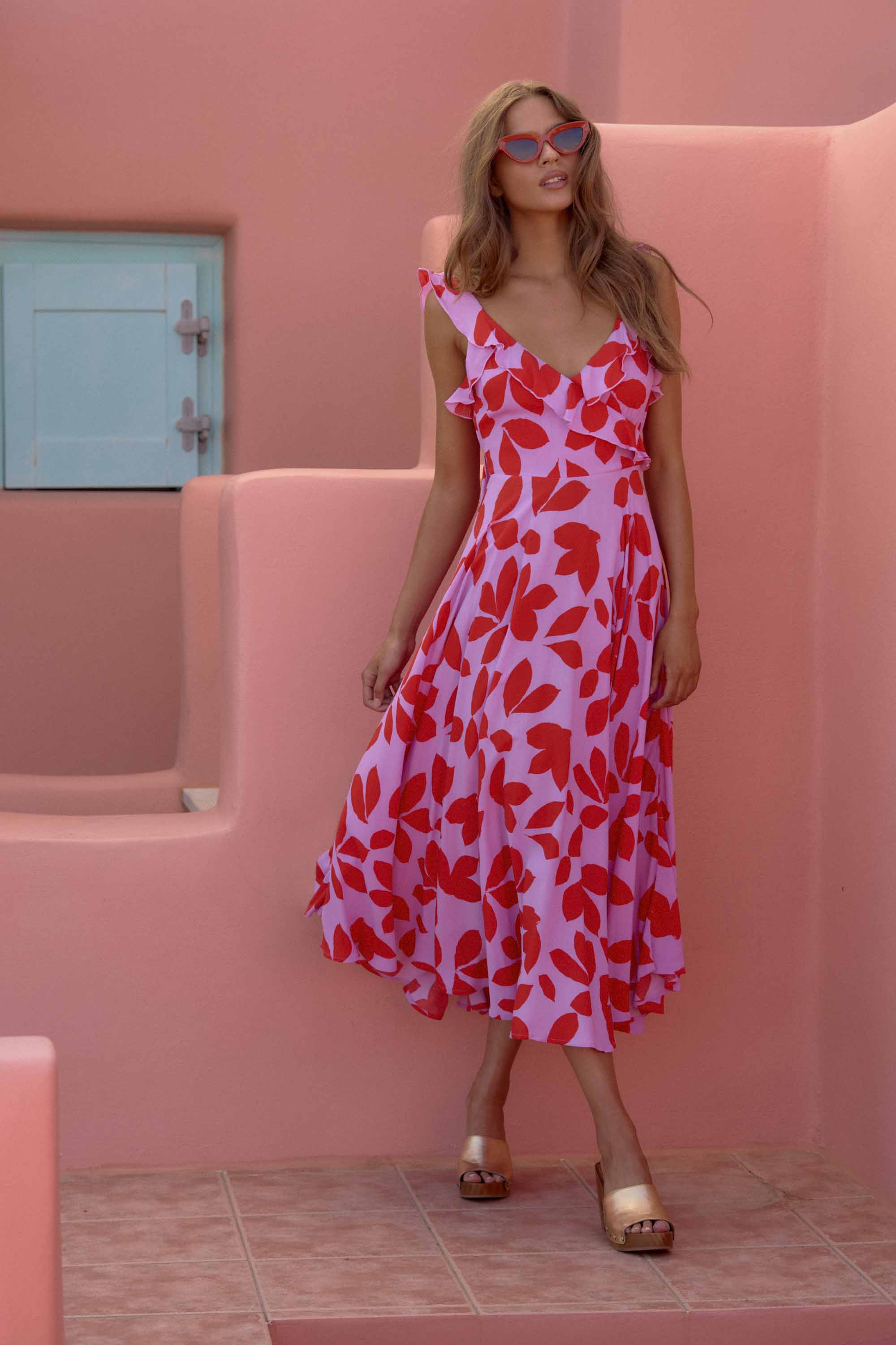 Camille Dress In Viva - Image 3