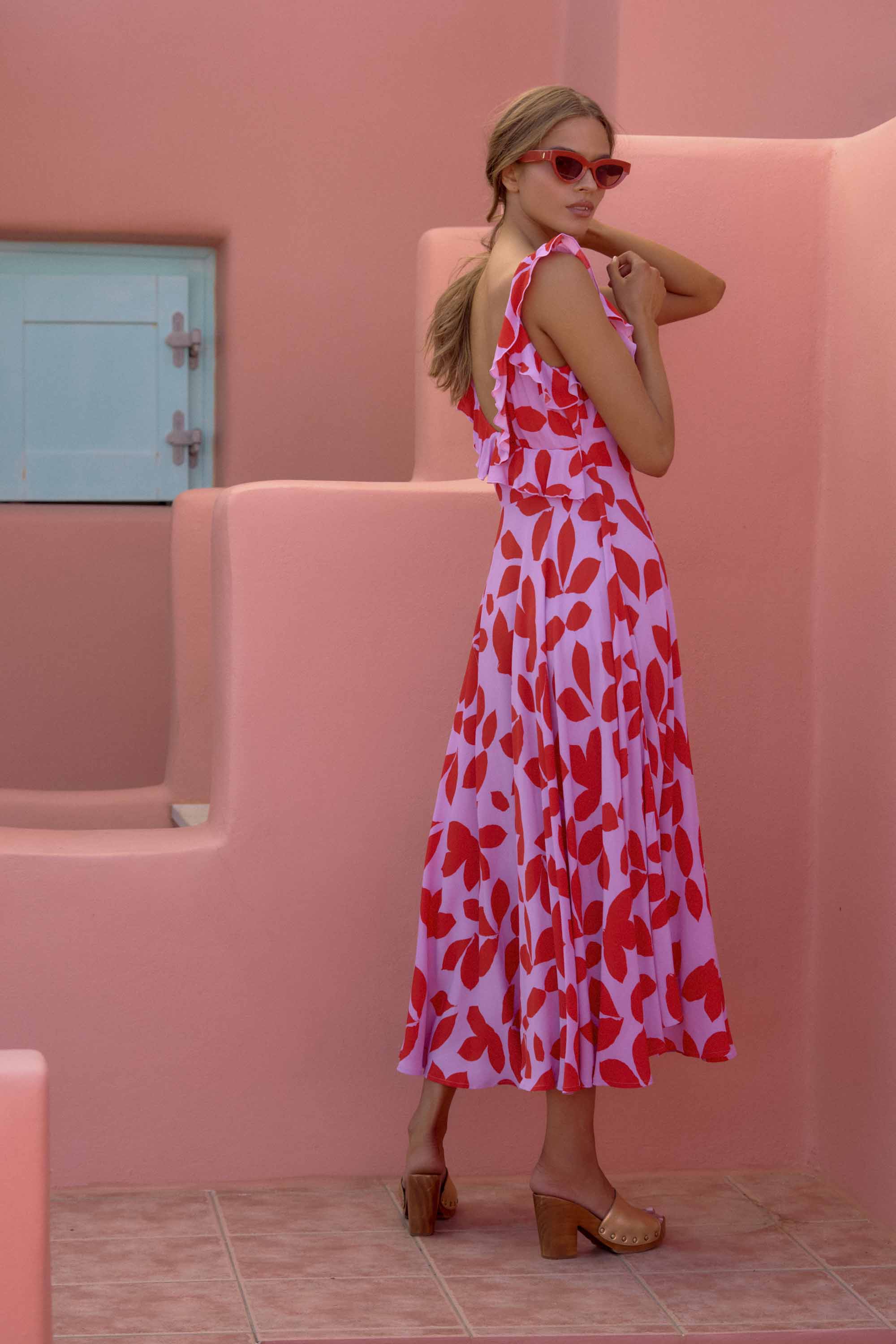 Camille Dress In Viva - Image 4