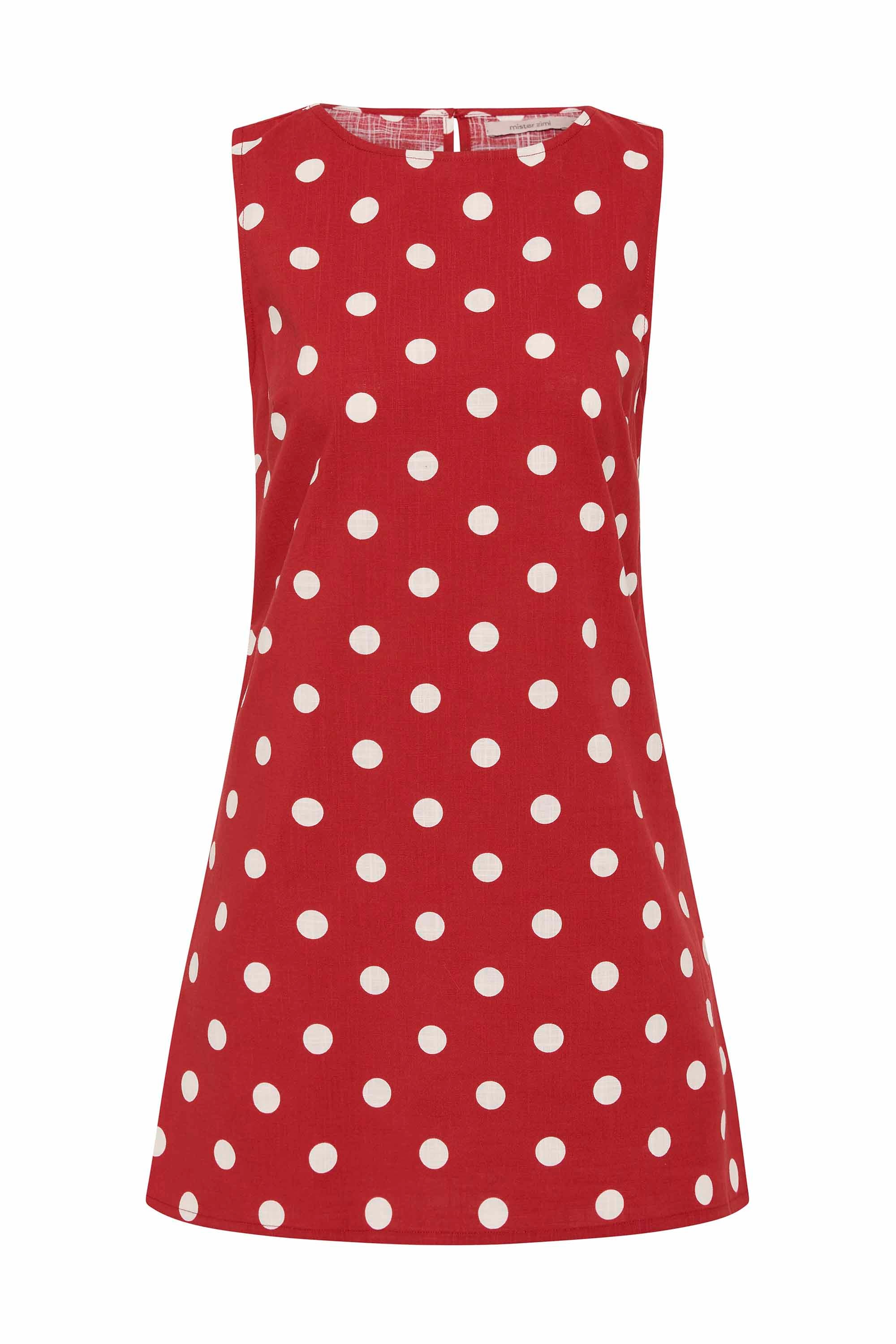 Candy Dress In Chilli - Image 7
