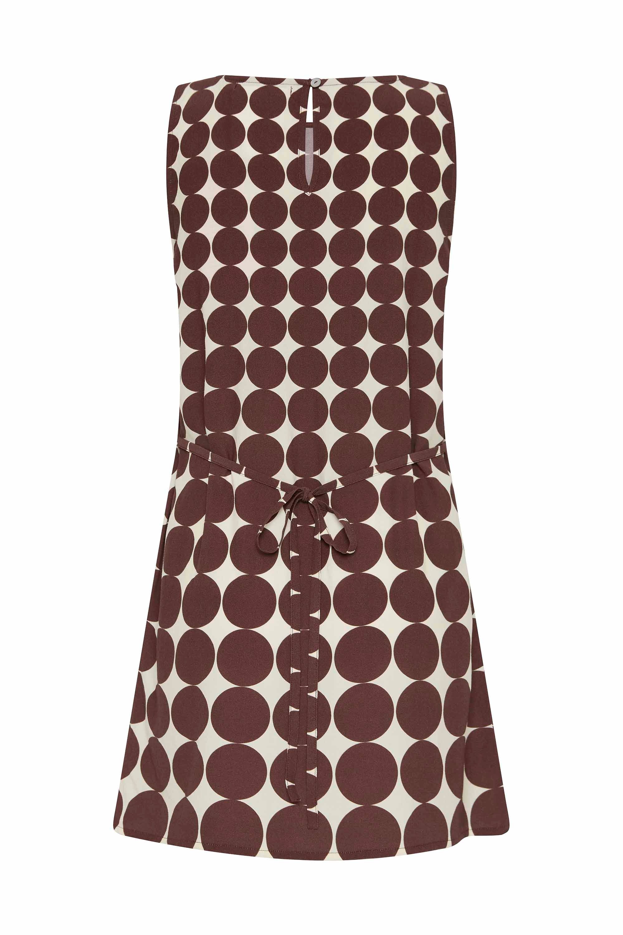 Candy Dress In Cocoa - Image 4