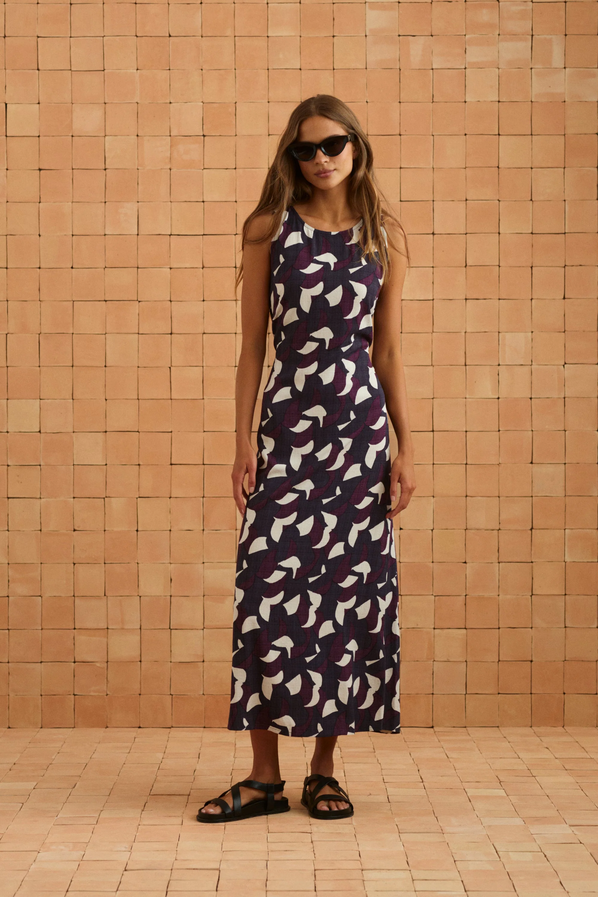 Candy Midi Dress In Hosta - Image 3