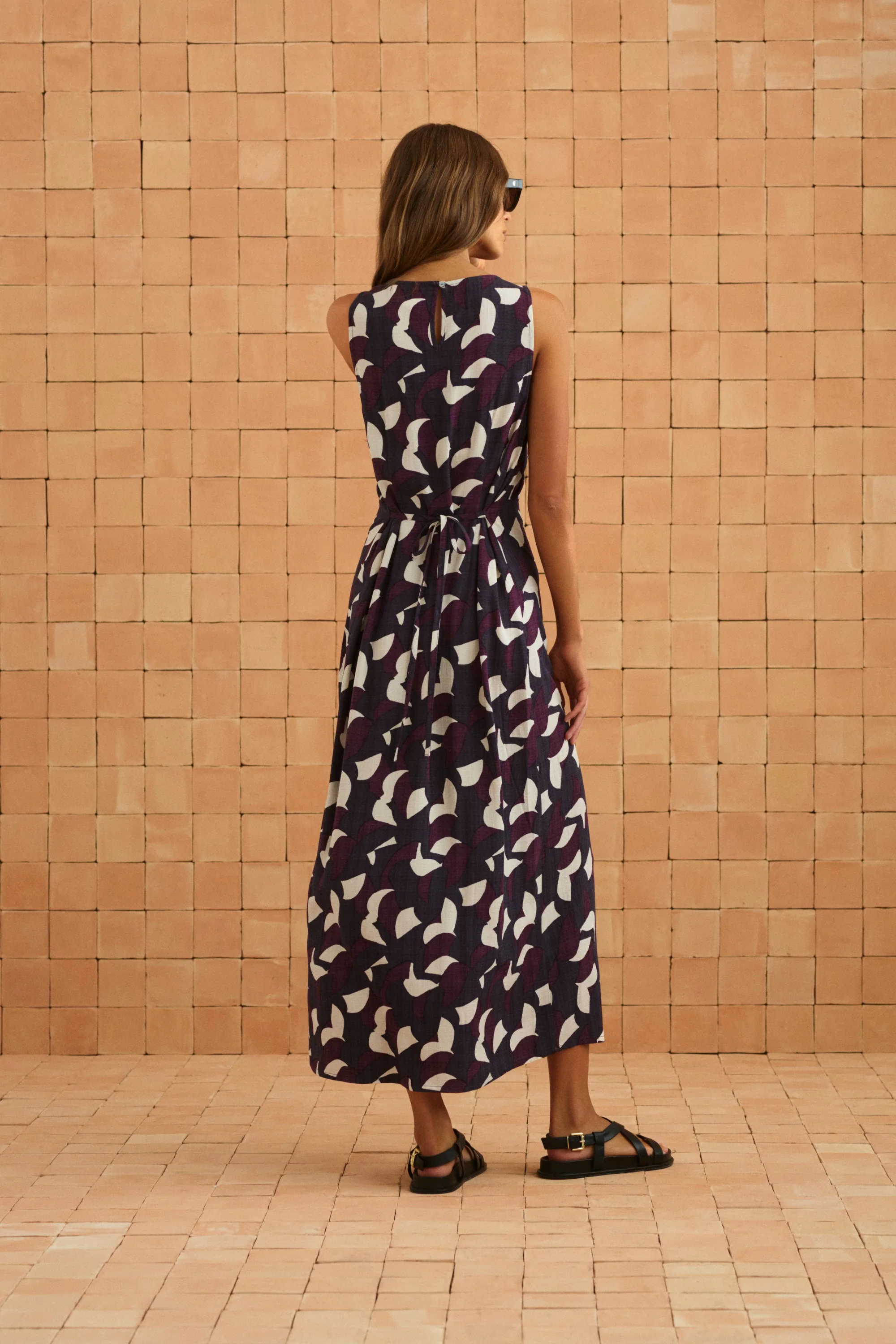 Candy Midi Dress In Hosta - Image 4