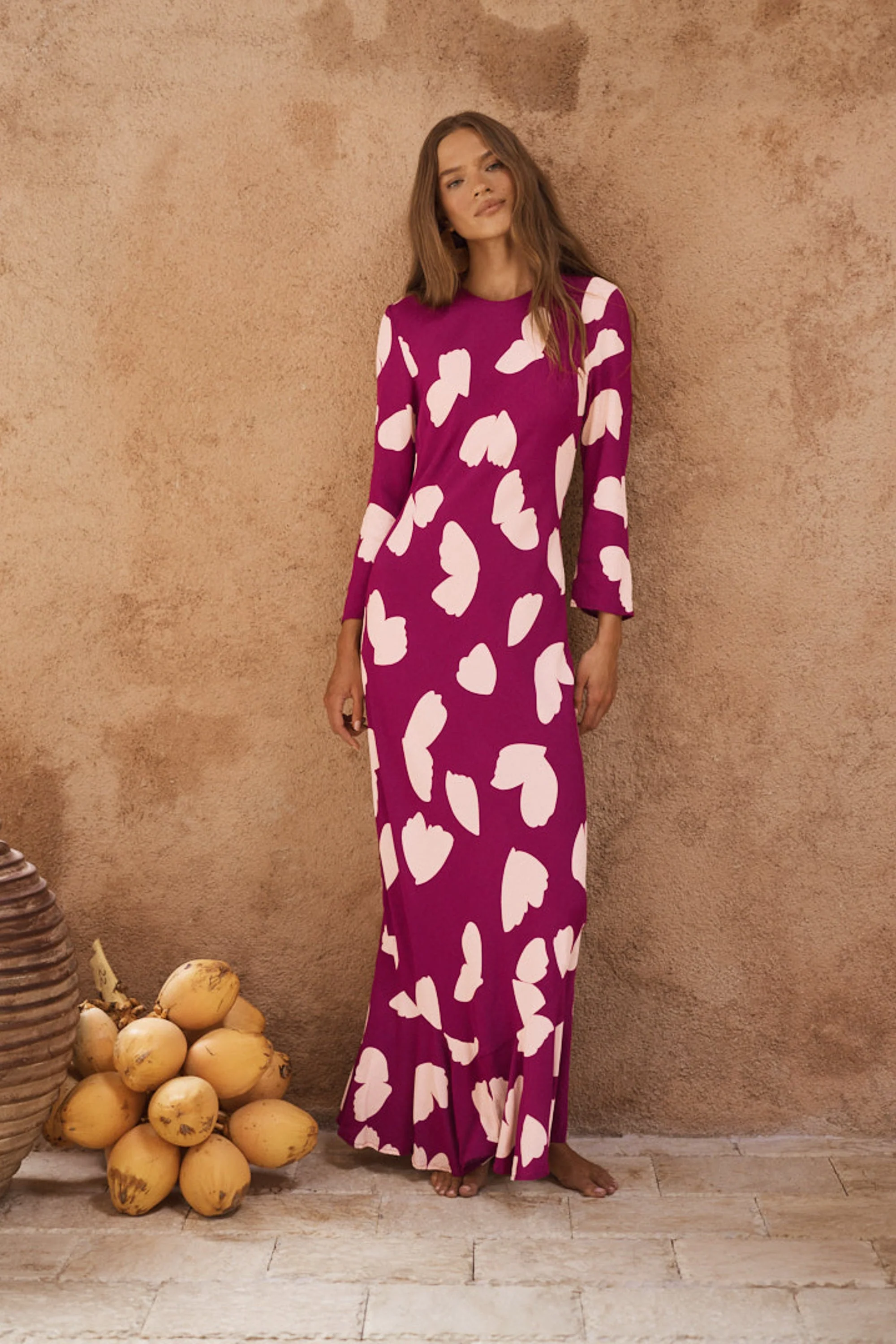 Charli Dress In Snapdragon - Image 3