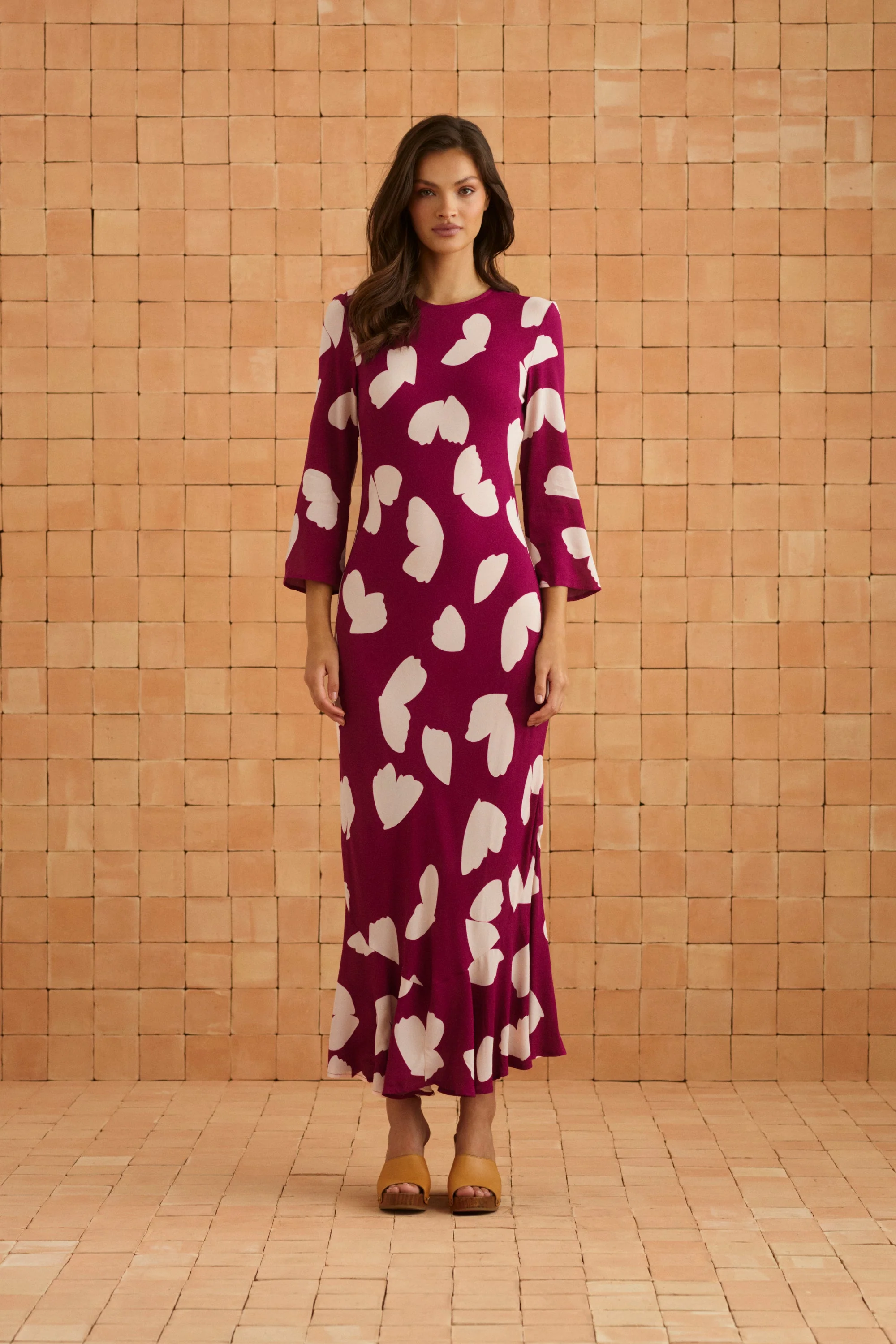 Charli Dress In Snapdragon - Image 4