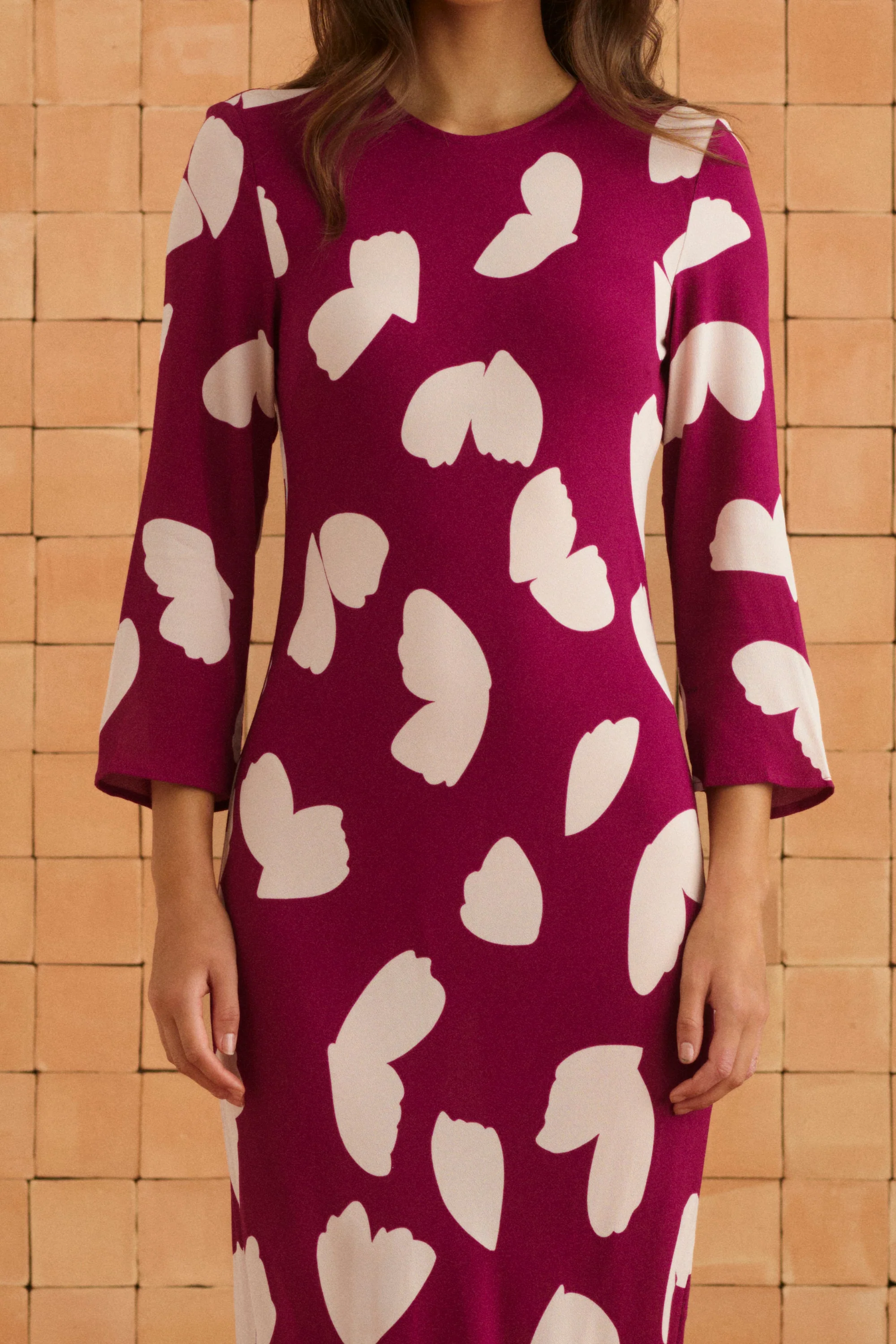 Charli Dress In Snapdragon - Image 5