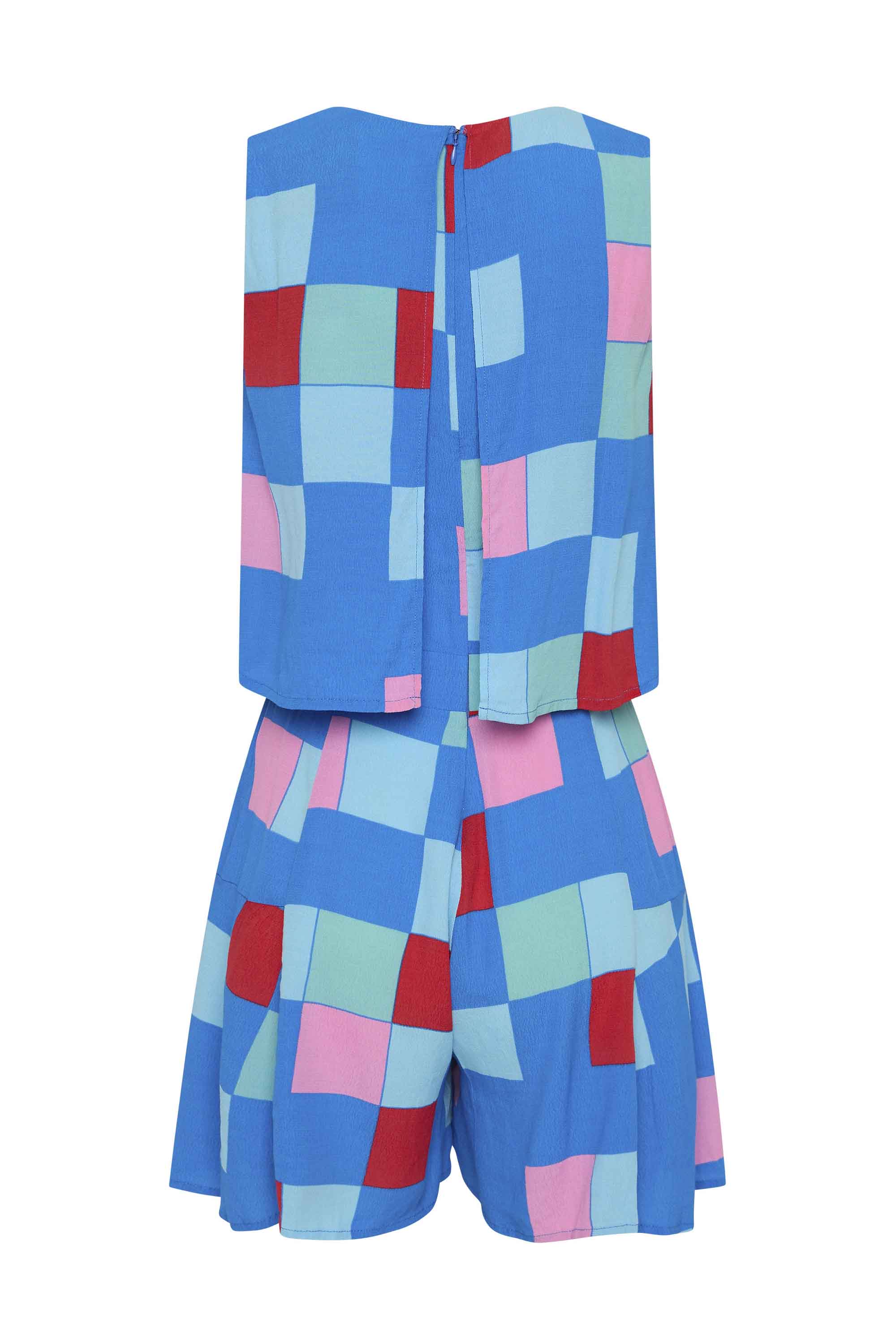 Charlie Playsuit In Bora Bora - Image 6