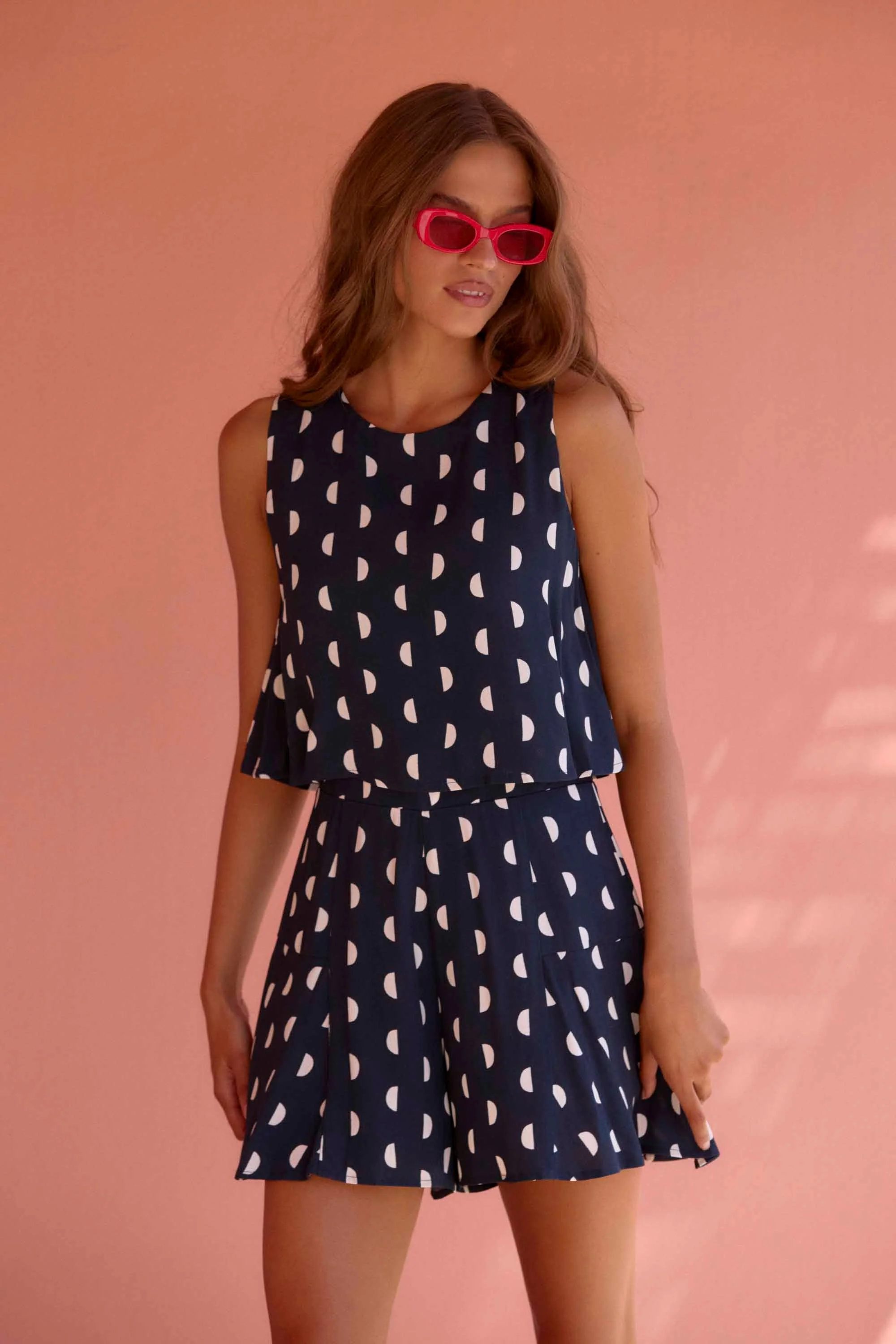 Charlie Playsuit In Lune