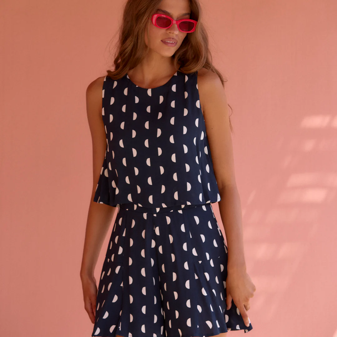 Charlie Playsuit In Lune - Image 6