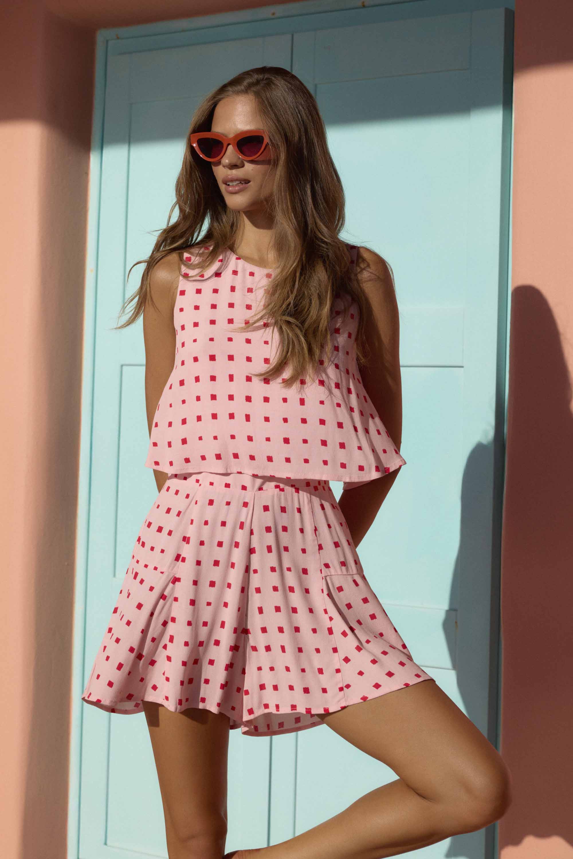 Charlie Playsuit In Sunrise