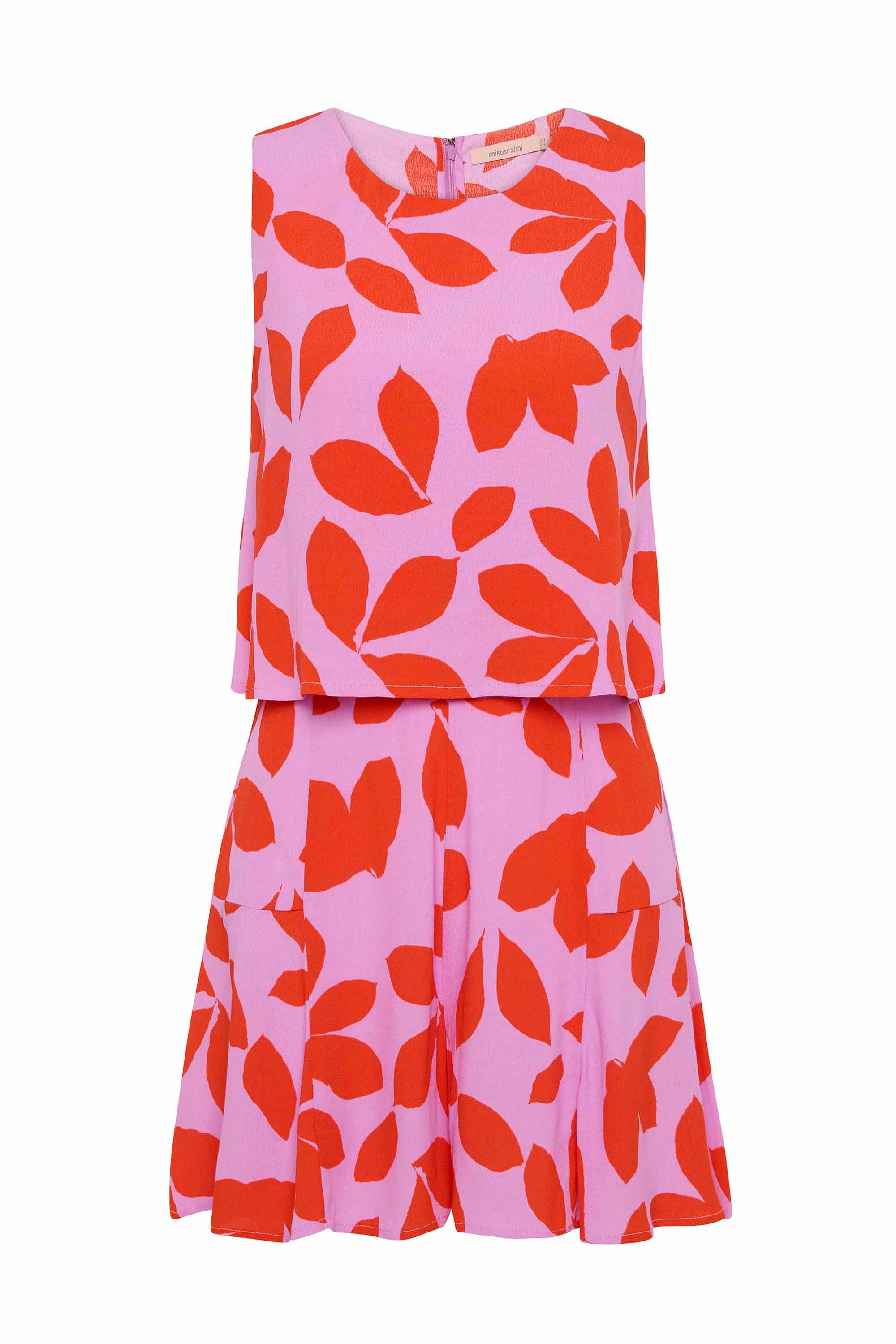 Charlie Playsuit In Viva - Image 4