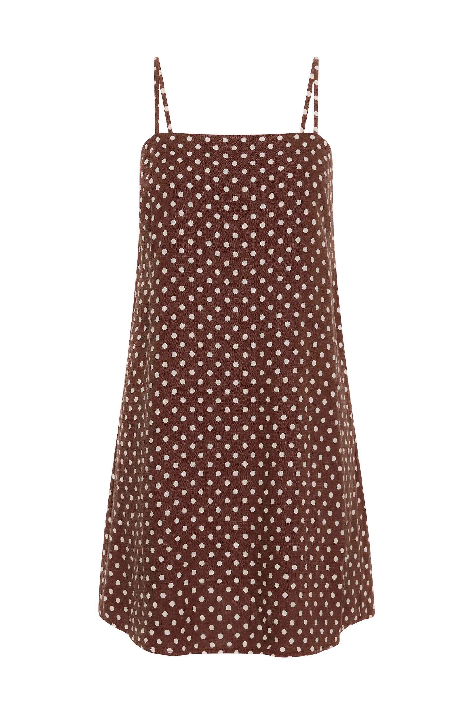 Clara Dress In Sokolata - Image 6