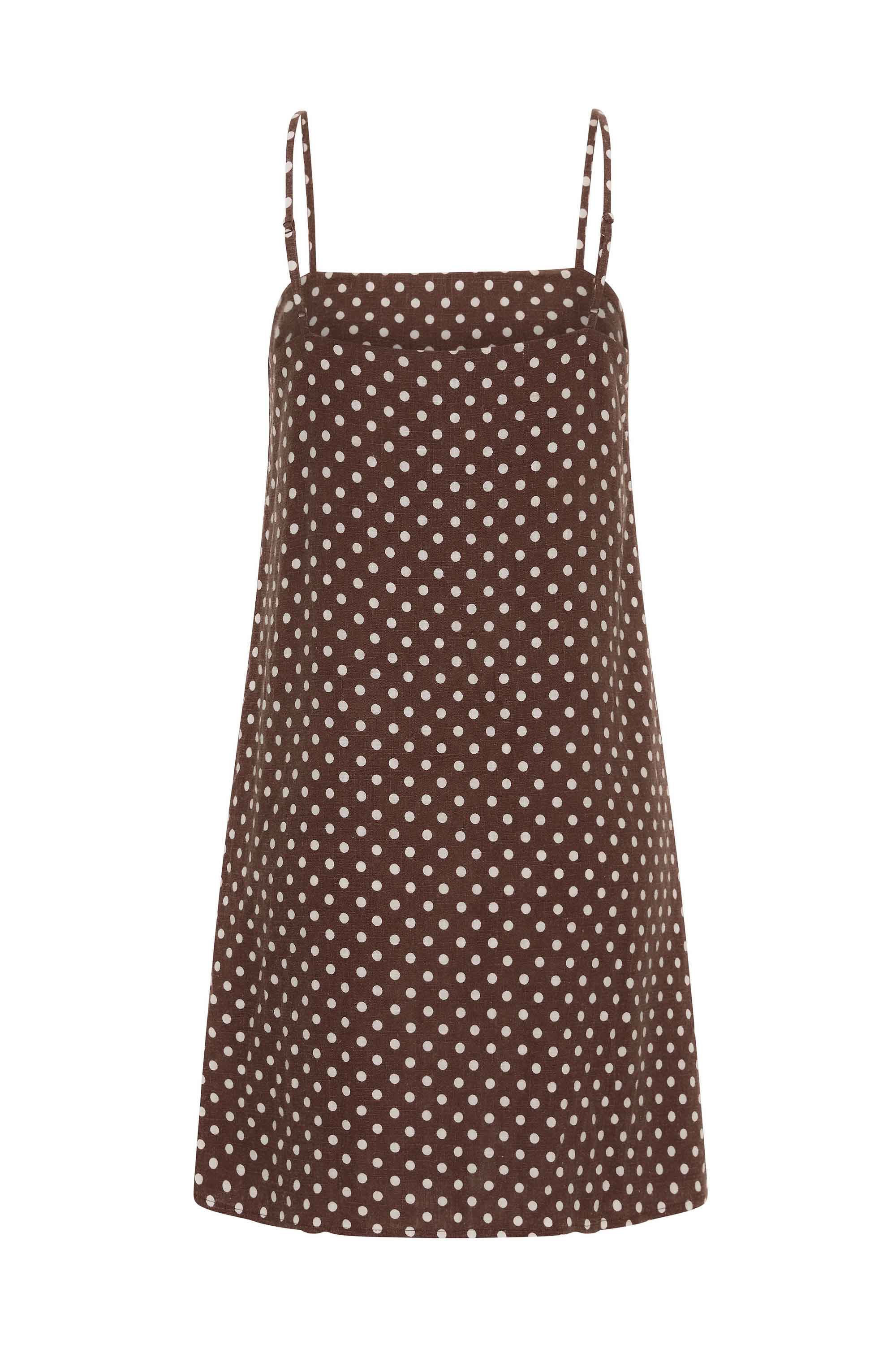 Clara Dress In Sokolata - Image 7