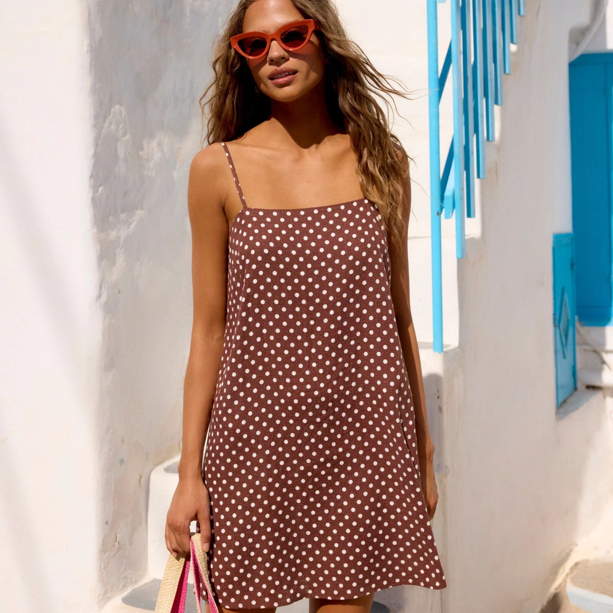 Clara Dress In Sokolata - Image 8