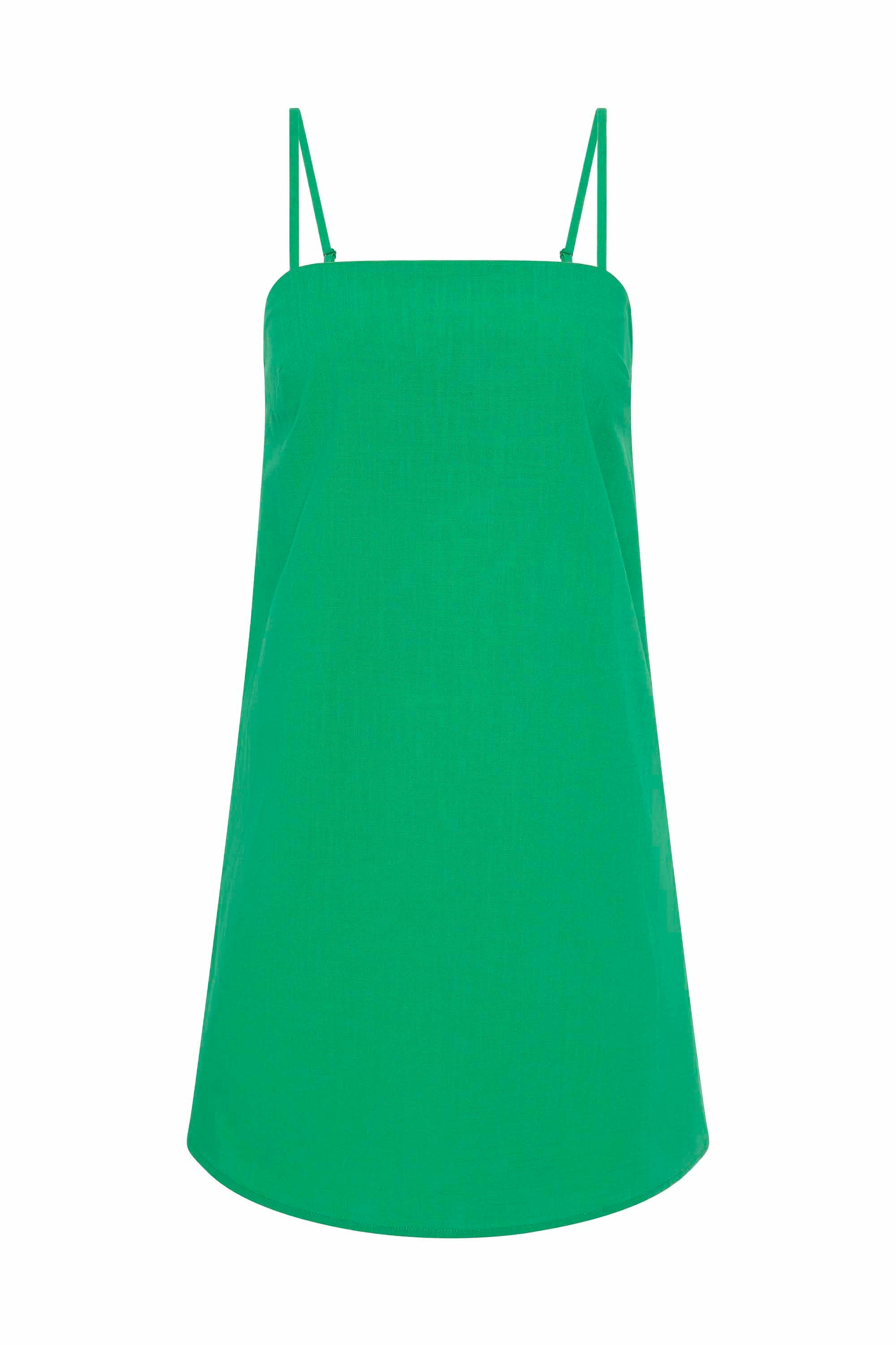 Clara Dress In Verde - Image 4