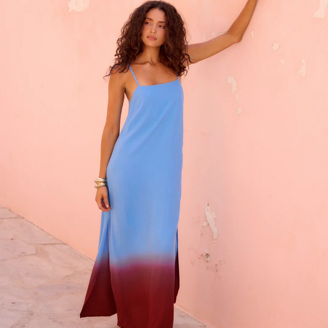 Clara Maxi Dress In Haze - Image 8