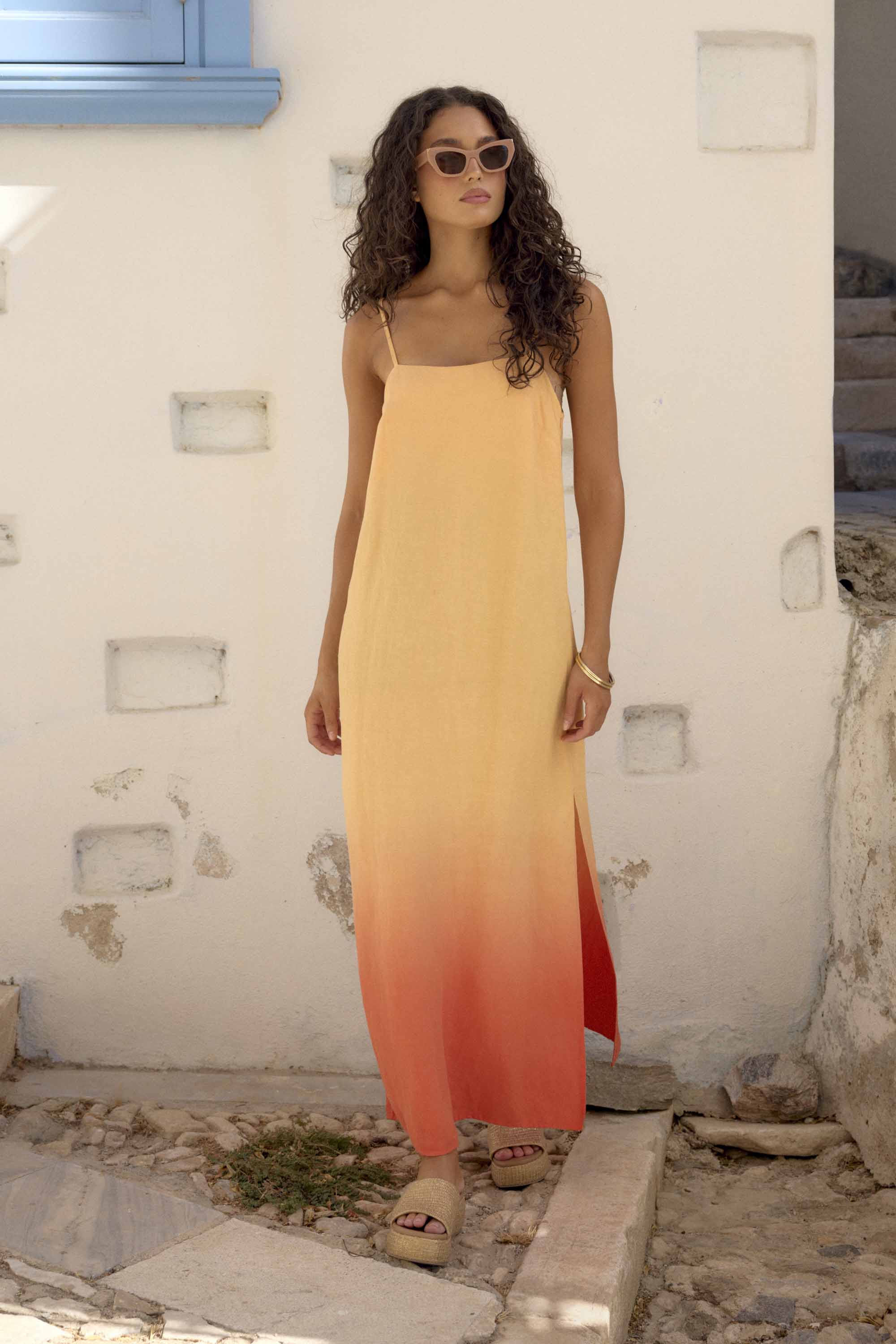 Clara Maxi Dress In Mello - Image 2