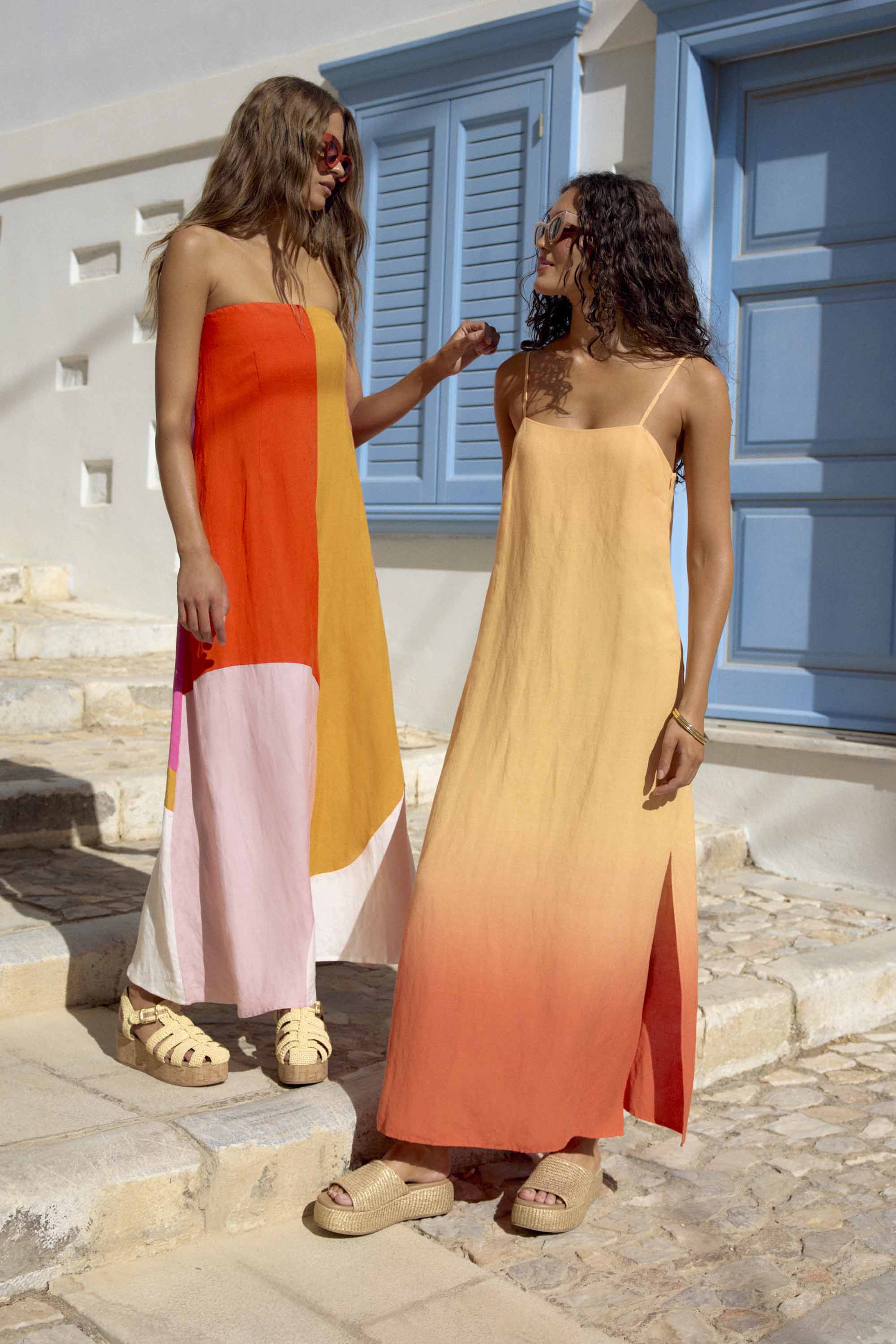Clara Maxi Dress In Mello - Image 4