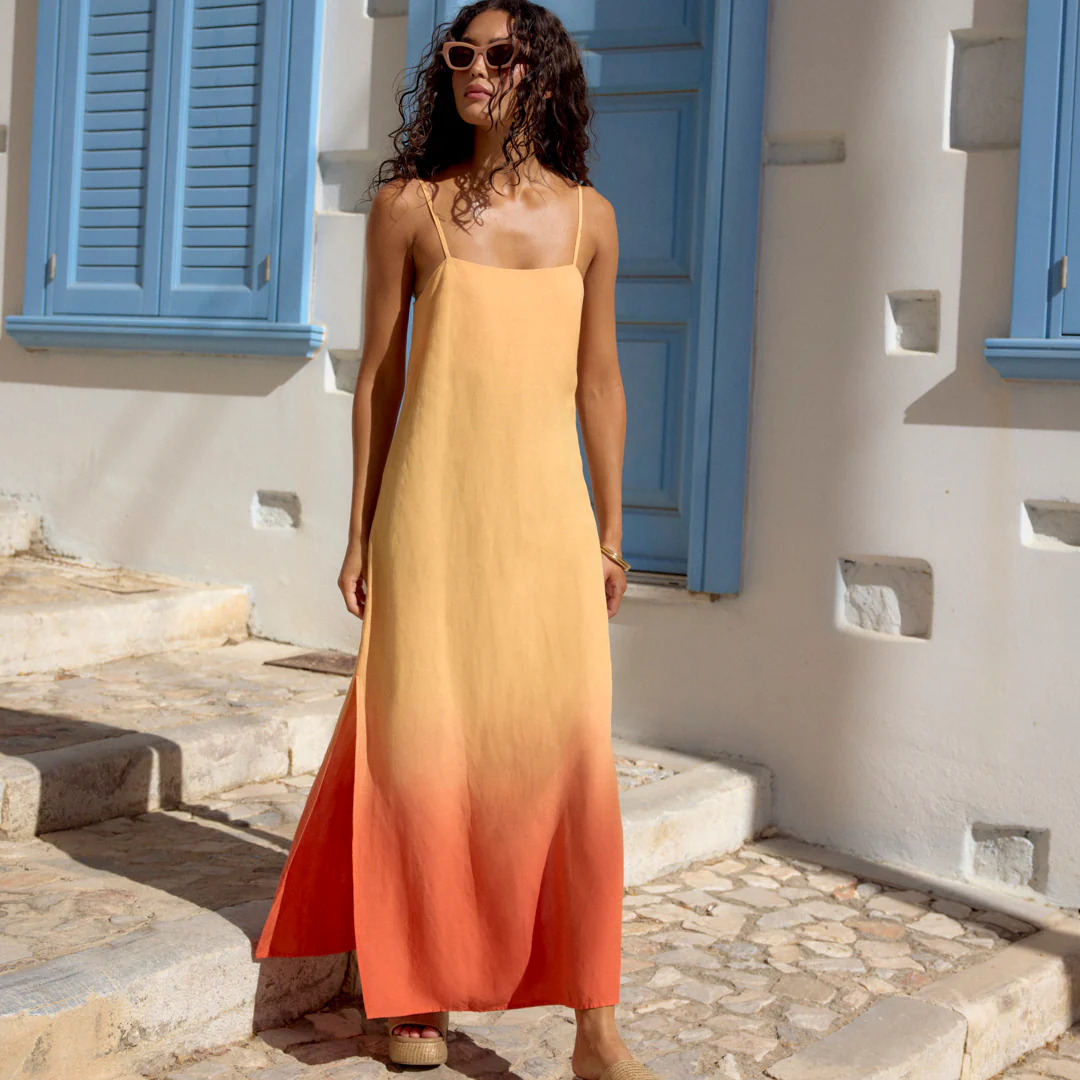 Clara Maxi Dress In Mello - Image 8