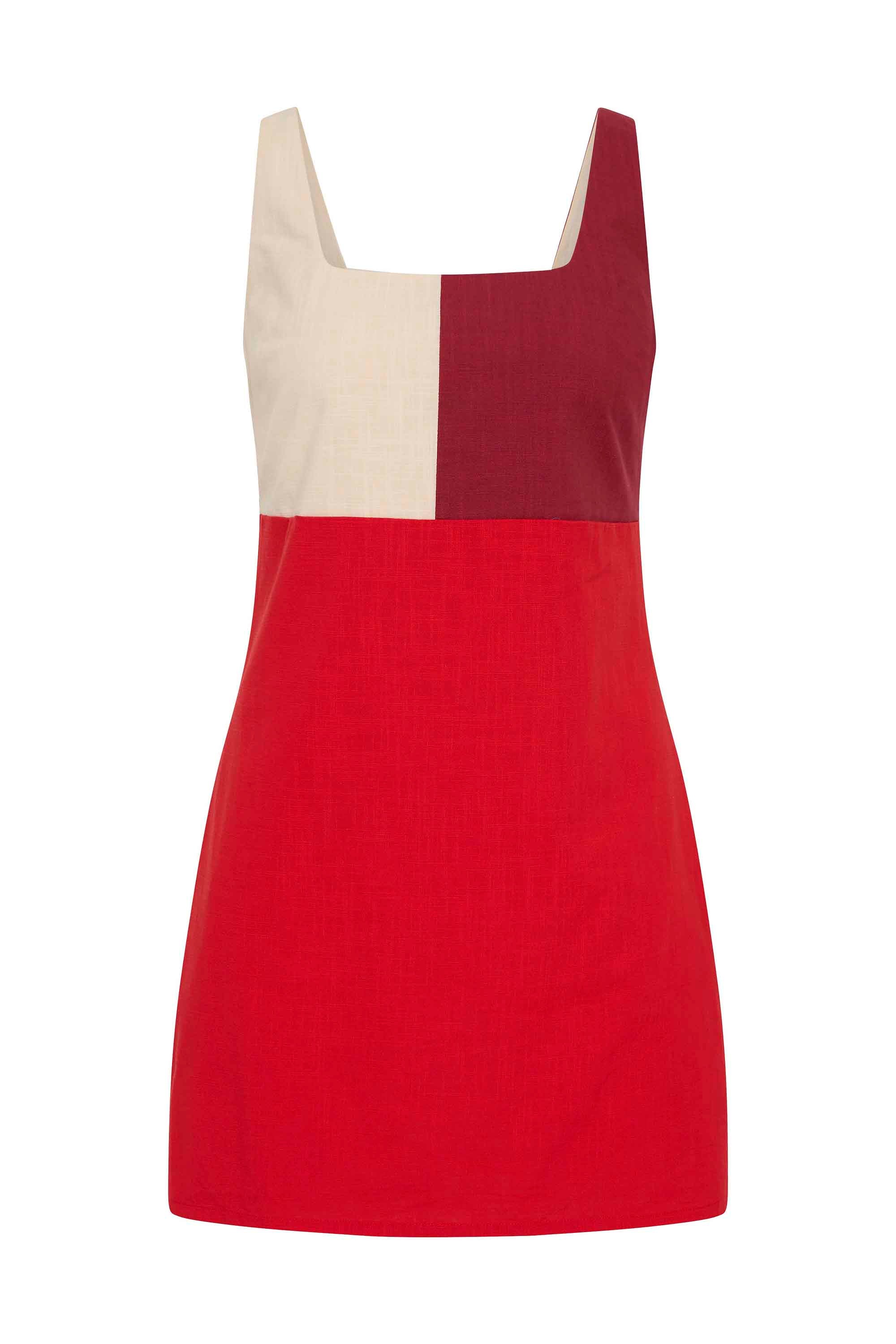 Coco Mini Dress In Lipsi - Image 4