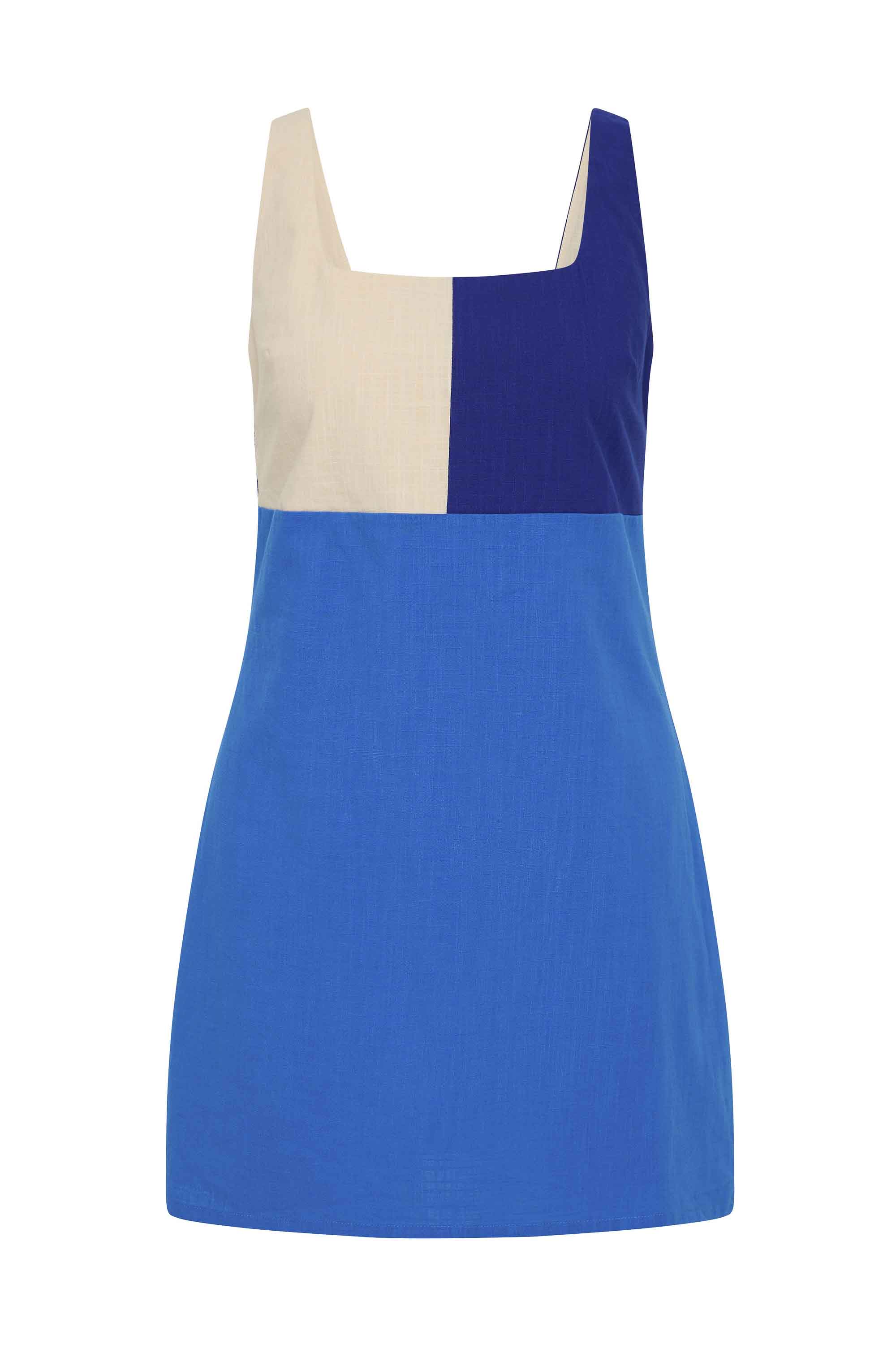 Coco Mini Dress In Tinos - Image 4
