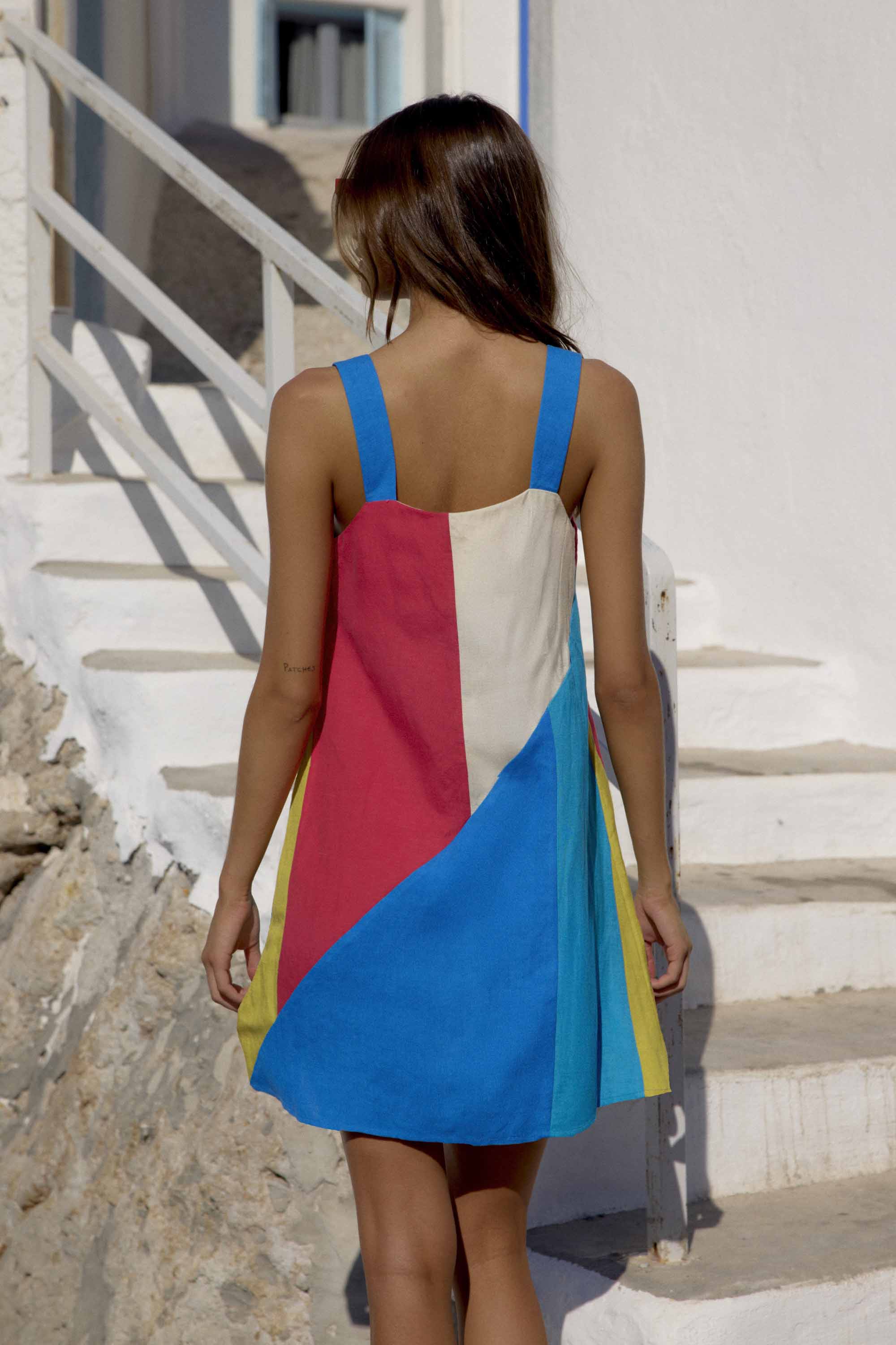 Daisy Dress In Aegina - Image 5