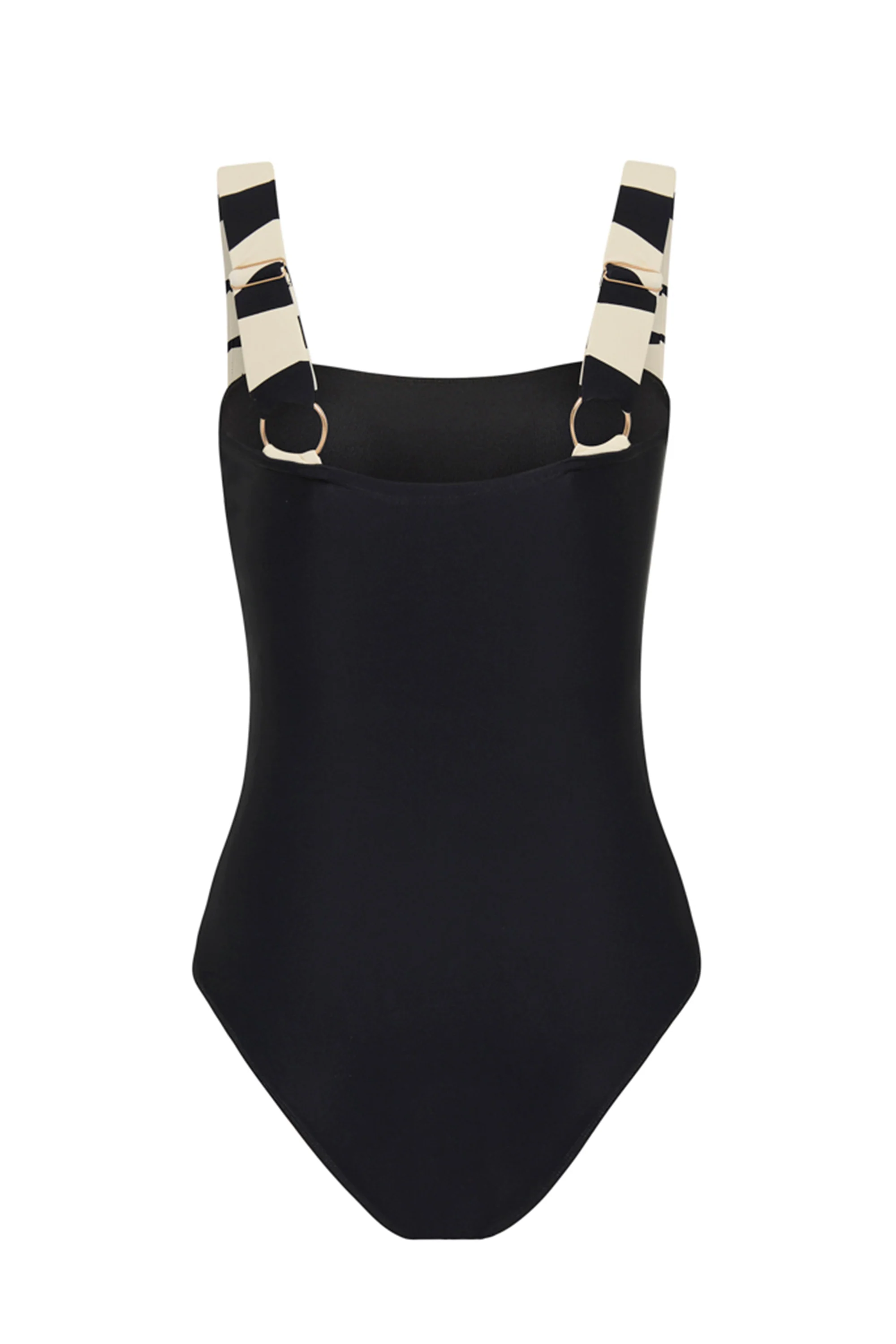 Daisy One Piece In Noir Palm - Image 5