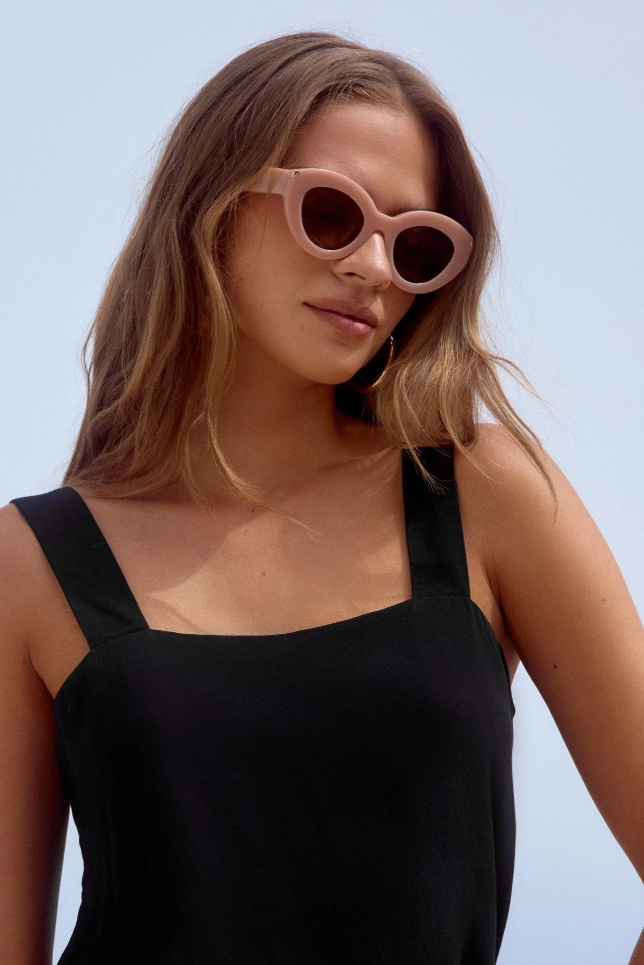 Dolly Sunglasses In Blush - Image 5