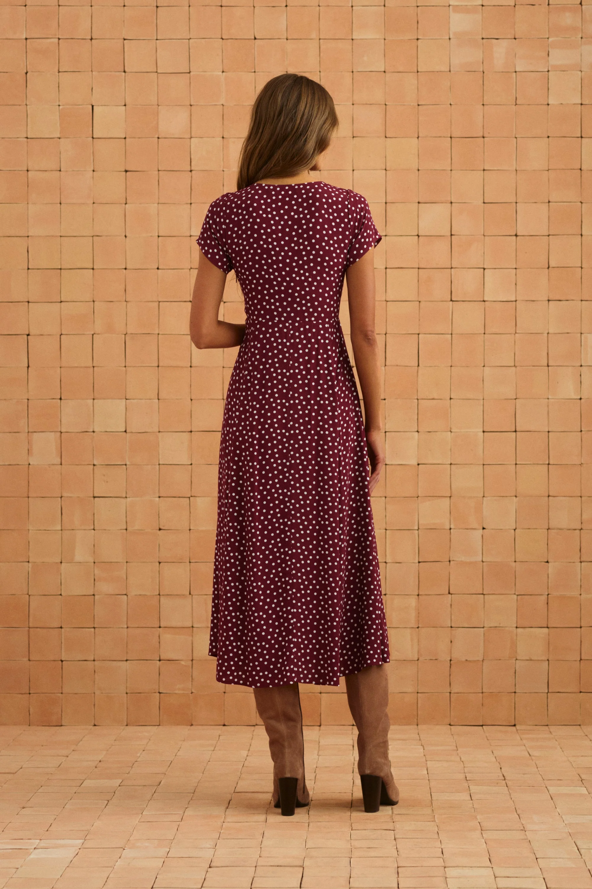 Elani Dress In Dusty - Image 5